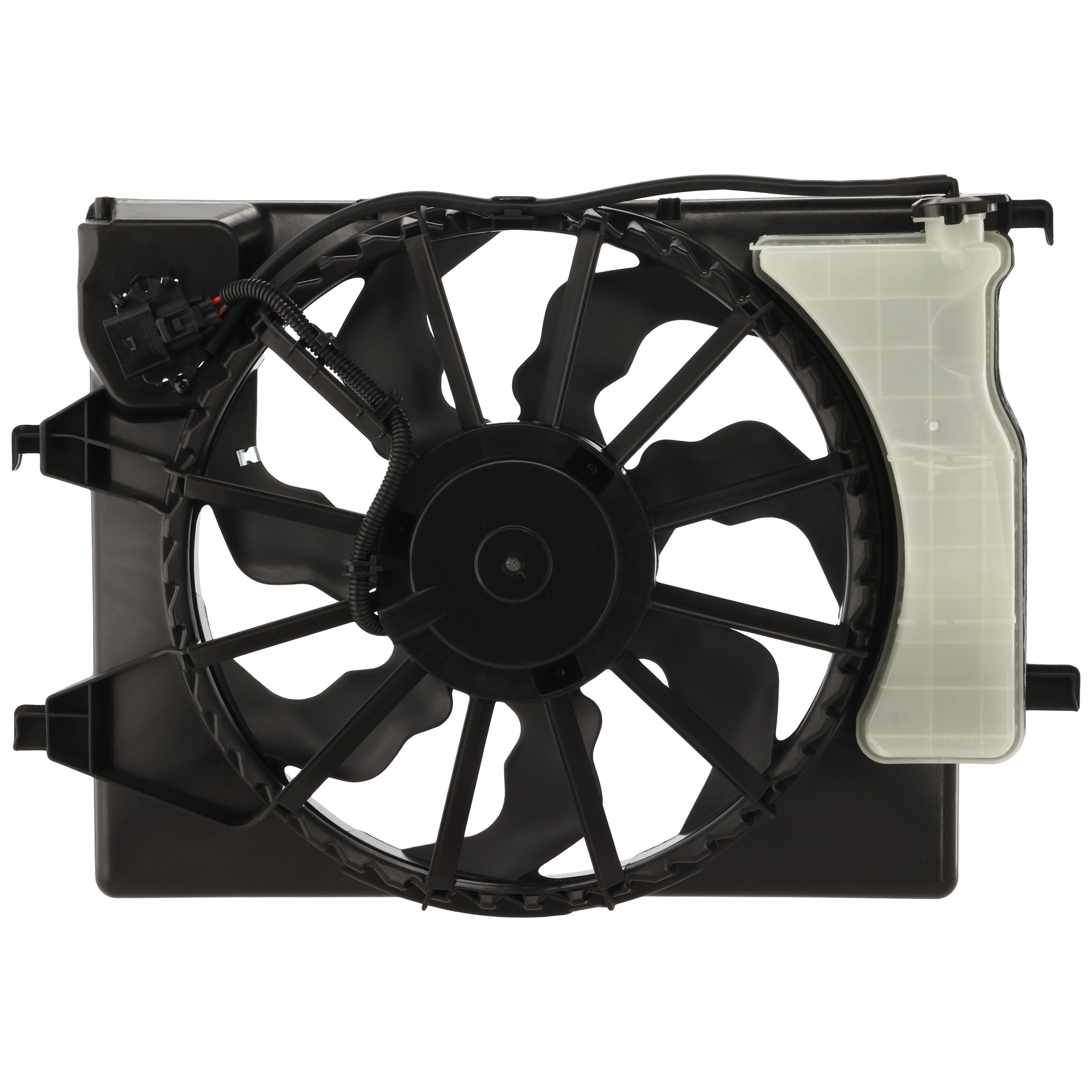 AM RIO 18-23 ACCENT 18-22 RADIATOR FAN ASSEMBLY Includes Coolant tank SKU RK16090007 Partslink HY3115161 OEM 25380H9050