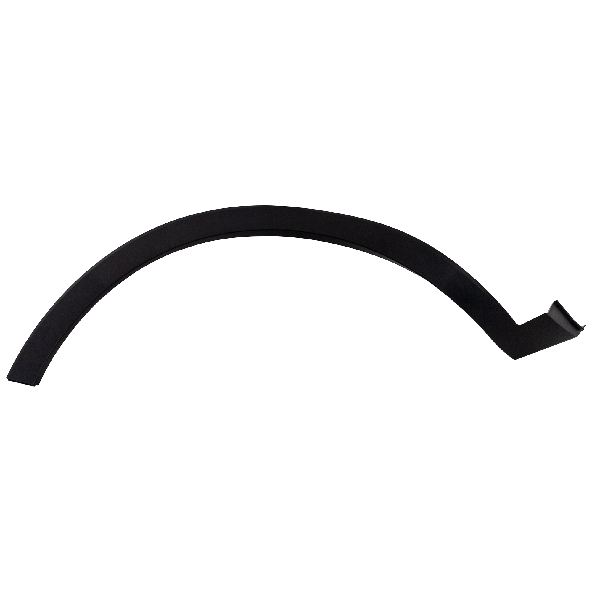 AM SORENTO 21-23 FRONT WHEEL OPENING MOLDING LH Textured Black Plastic Exc. Hybrid Plug In Models CAPA SKU RK22130012Q Partslink KI1290112C OEM 87711R5000