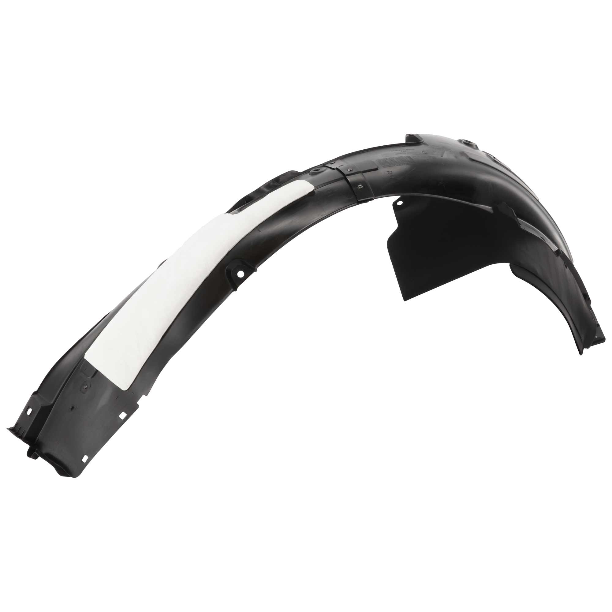 AM FORTE 19-21 FRONT FENDER LINER RH Plastic Injection Form SKU RK22210025 Partslink KI1249159 OEM 86812M7000