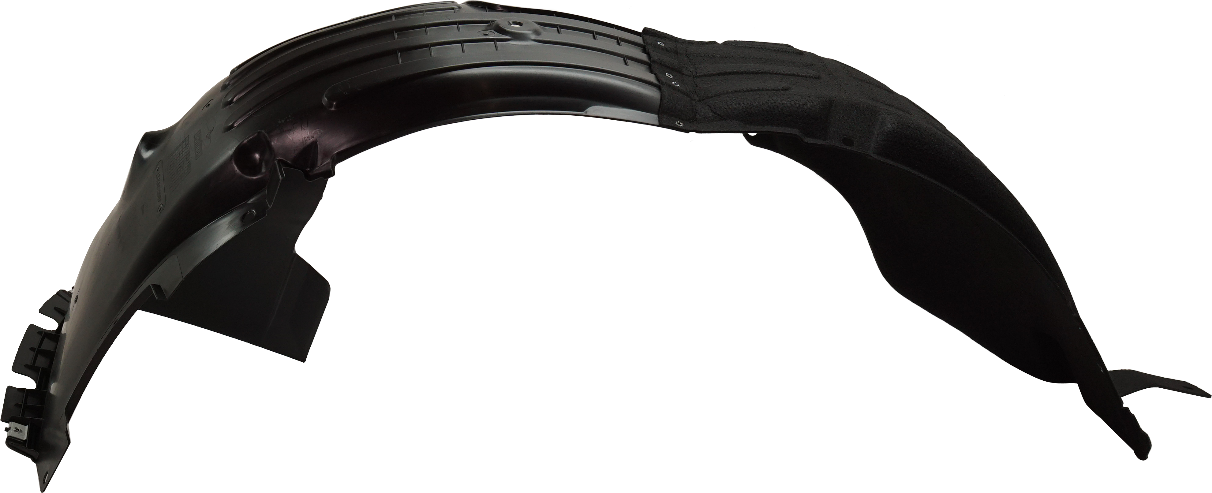 AM OPTIMA 19-20 FRONT FENDER LINER LH Exc. Hybrid Models SKU RK22210028 Partslink KI1248158 OEM 86811D5500