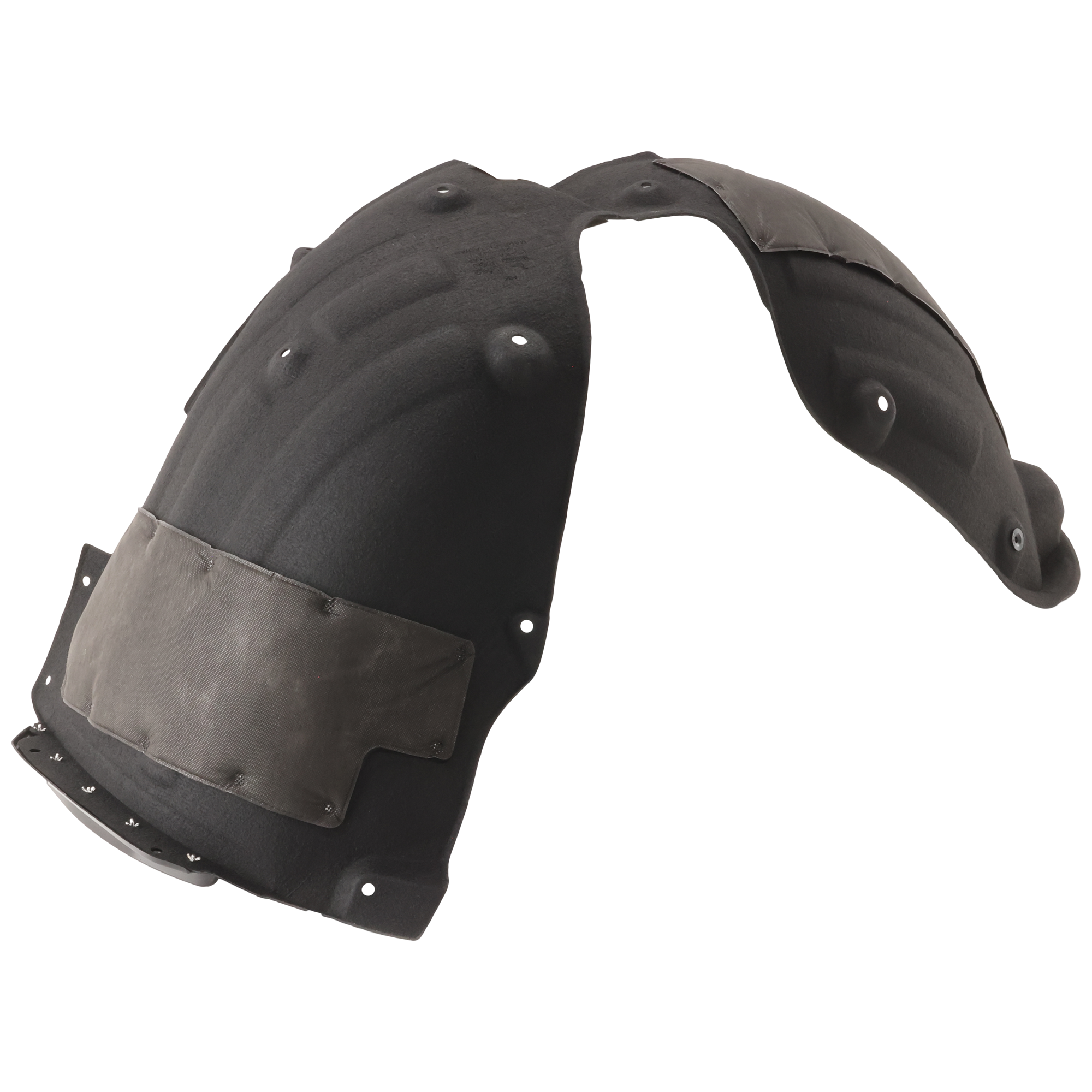 AM CARNIVAL 22-24 FRONT FENDER LINER RH Plastic Heated Form w Insulation Foam CAPA SKU RK22210047Q Partslink KI1249169C OEM 86812R0000
