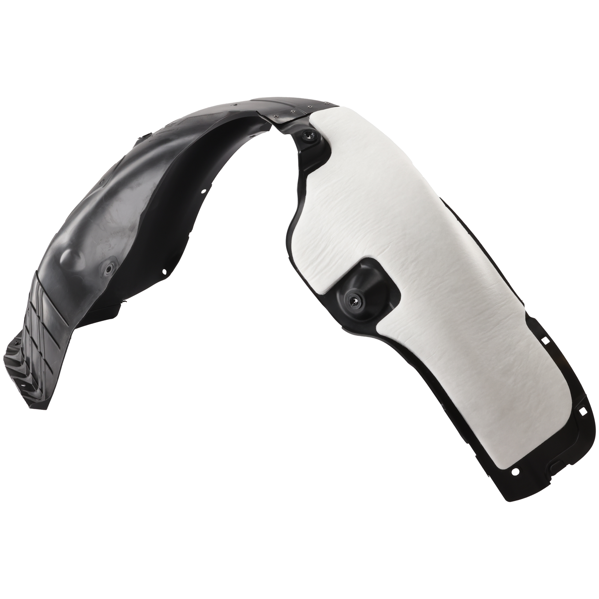 AM SOUL 23-25 FRONT FENDER LINER RH Injection Form w Insulation Foam SKU RK22210071 Partslink KI1249176 OEM 86812K0500