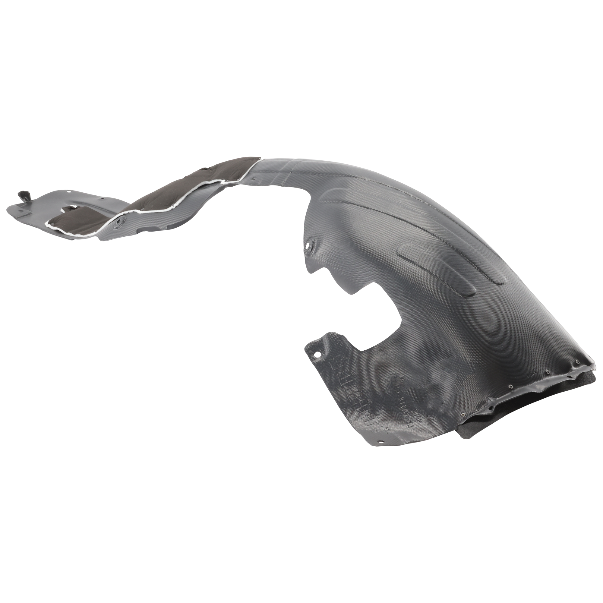 AM NIRO 17-19 FRONT FENDER LINER LH Vacuum Form w Insulation Foam SKU RK22210074 OEM 86811G5000 PFM
