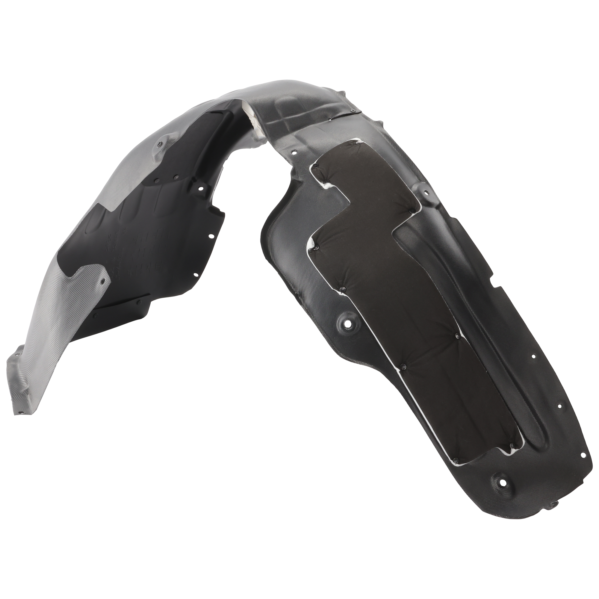 AM NIRO EV 19-22 FRONT FENDER LINER RH Vacuum Form w Insulation Foam SKU RK22210077 OEM 86812Q4000 PFM