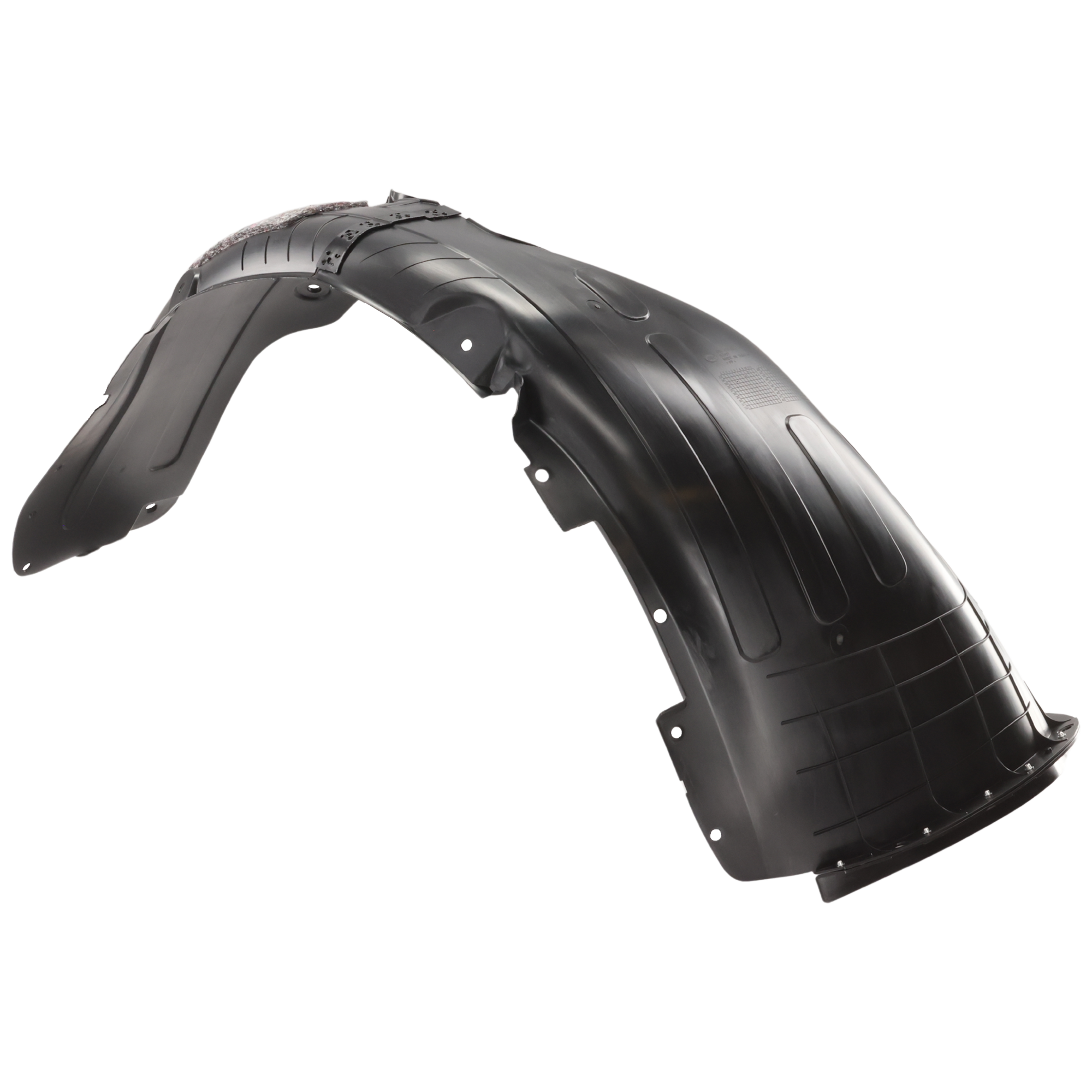 AM NIRO 17-19 FRONT FENDER LINER RH Injection Form w Insulation Foam SKU RK22210079 Partslink KI1249161 OEM 86812G5000