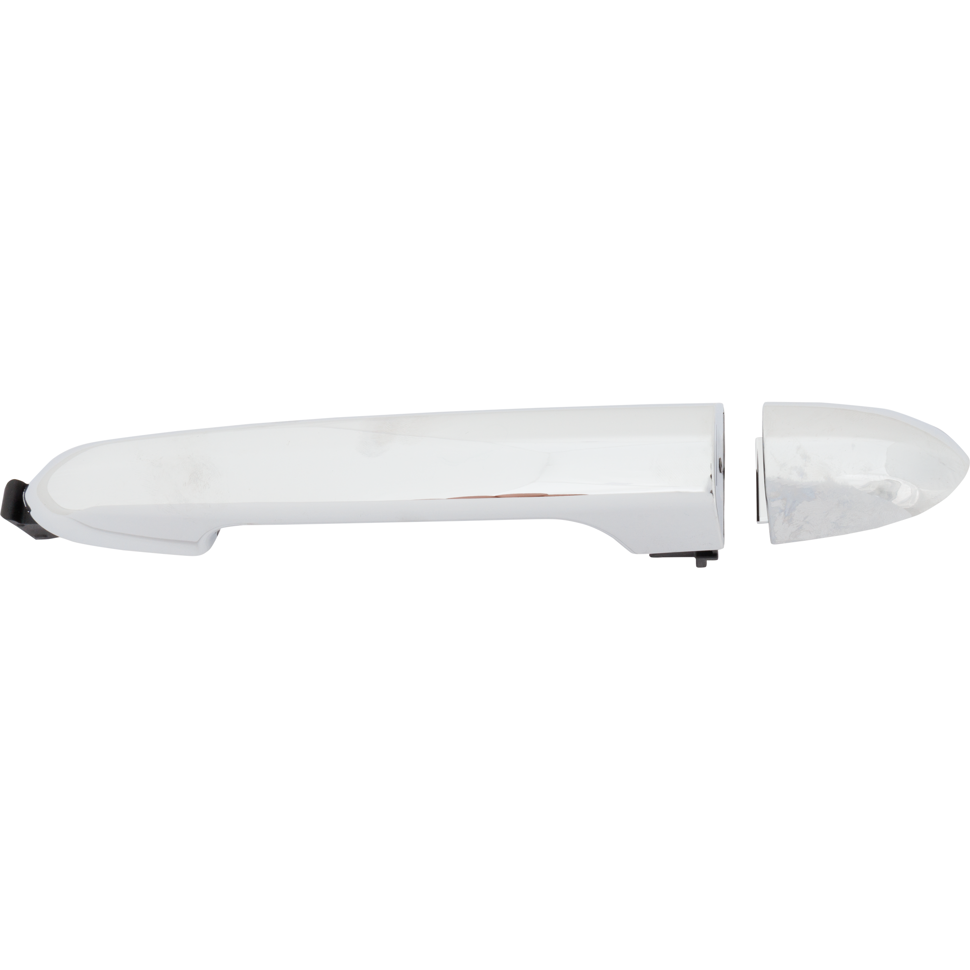 AM RIO 12-17 FRONT EXTERIOR DOOR HANDLE RH=LH Chrome w o Keyhole w o Smart Entry System =REAR SKU RK46250005K OEM 826521W030