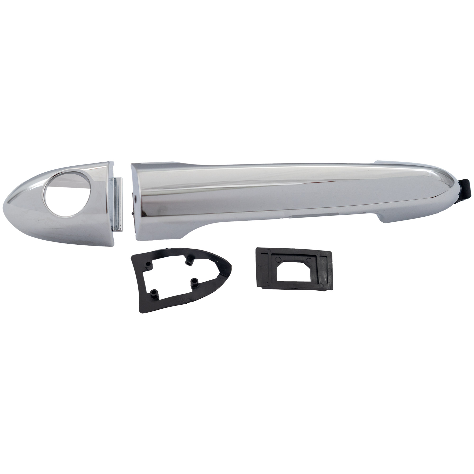 AM RIO 12-17 FRONT EXTERIOR DOOR HANDLE RH=LH Chrome w Keyhole w o Smart Entry System =REAR SKU RK46250006 OEM 826511W010 PFM