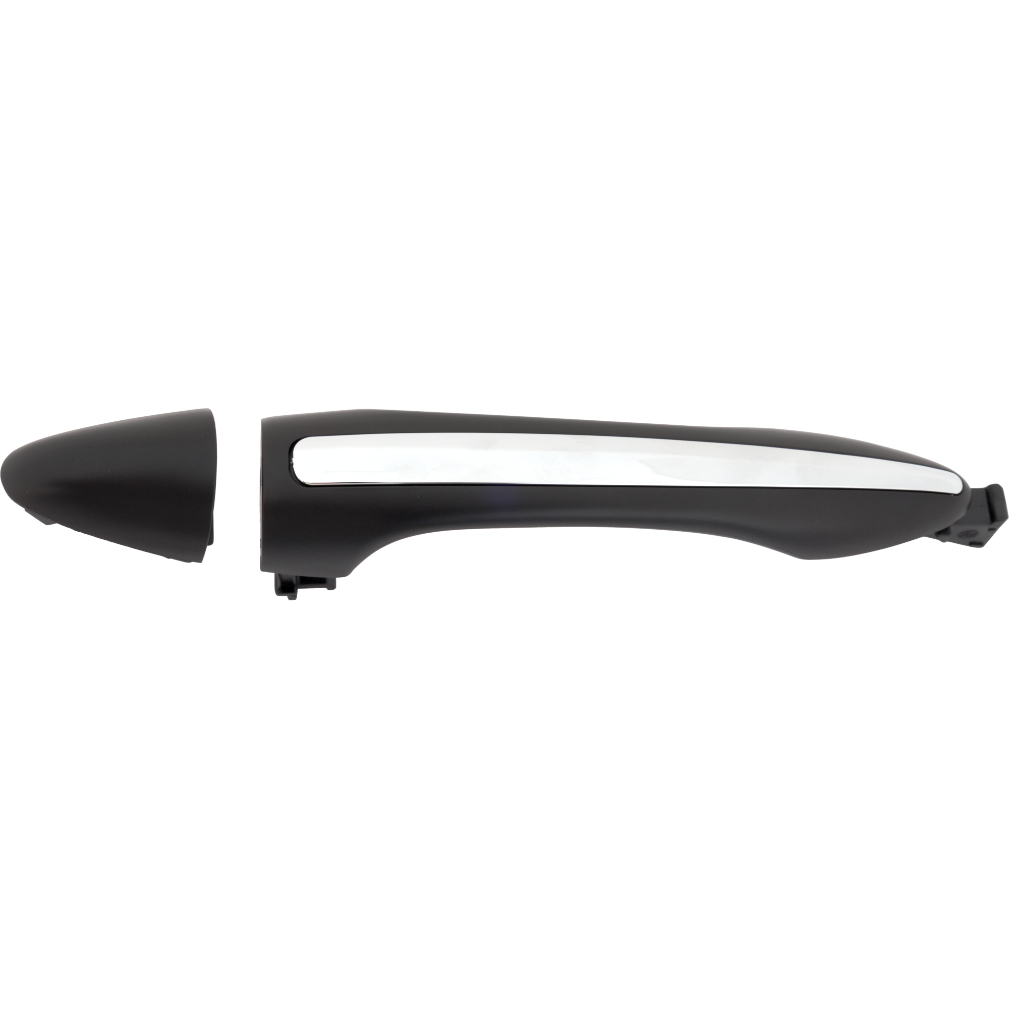 AM FORTE 14-18 FORTE KOUP14-17 FORTE5-14-18 FRONT EXTERIOR DOOR HANDLE RH=LH Primed Black w Chrome Insert Illuminated w o Keyhole Forte Koup From 11-27-13 =REAR SKU RK46250013K OEM 82651A7201