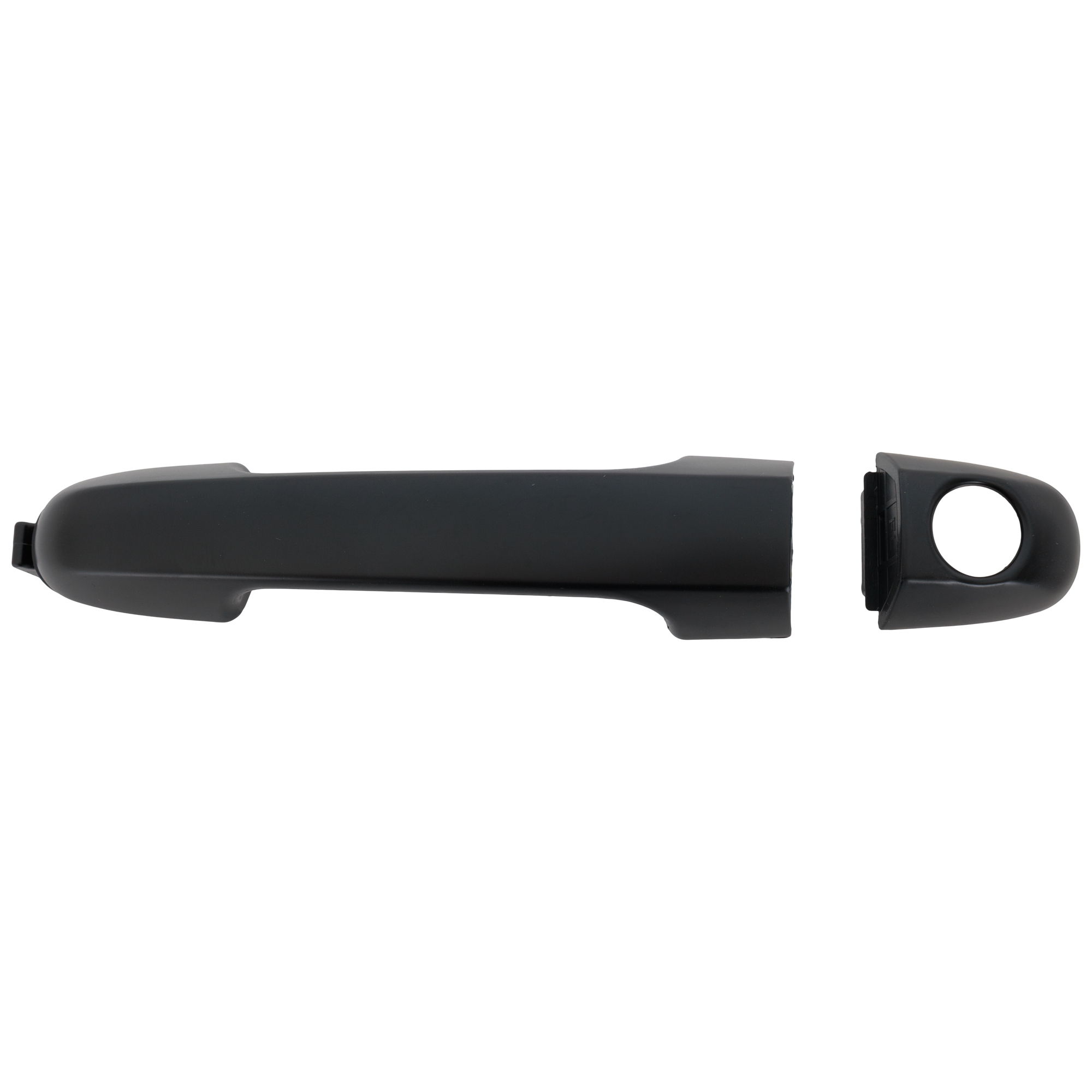 AM SOUL 11-13 FRONT EXTERIOR HANDLE LH Smooth Black w Cover w Keyhole SKU RK46250056 OEM 826512K510 PFM