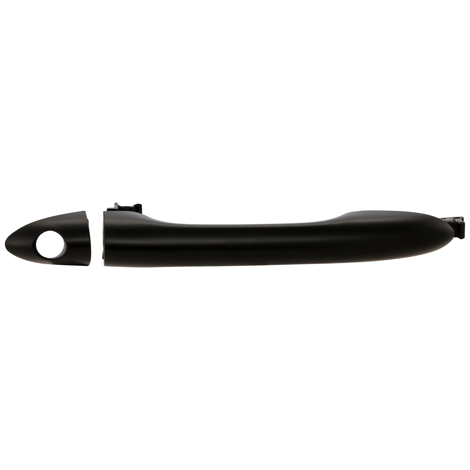AM SEDONA 05-20 FRONT EXTERIOR HANDLE LH Primed Black w Cover w o Smart Entry System w Keyhole SKU RK46250064 OEM 82651A9700 PFM