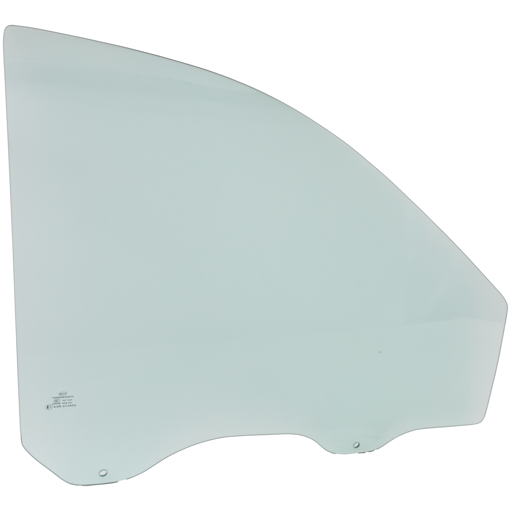 AM SEDONA 06-14 ENTOURAGE 07-10 FRONT DOOR GLASS RH Green Tint w Solar SKU RK48010017 OEM 824214D010