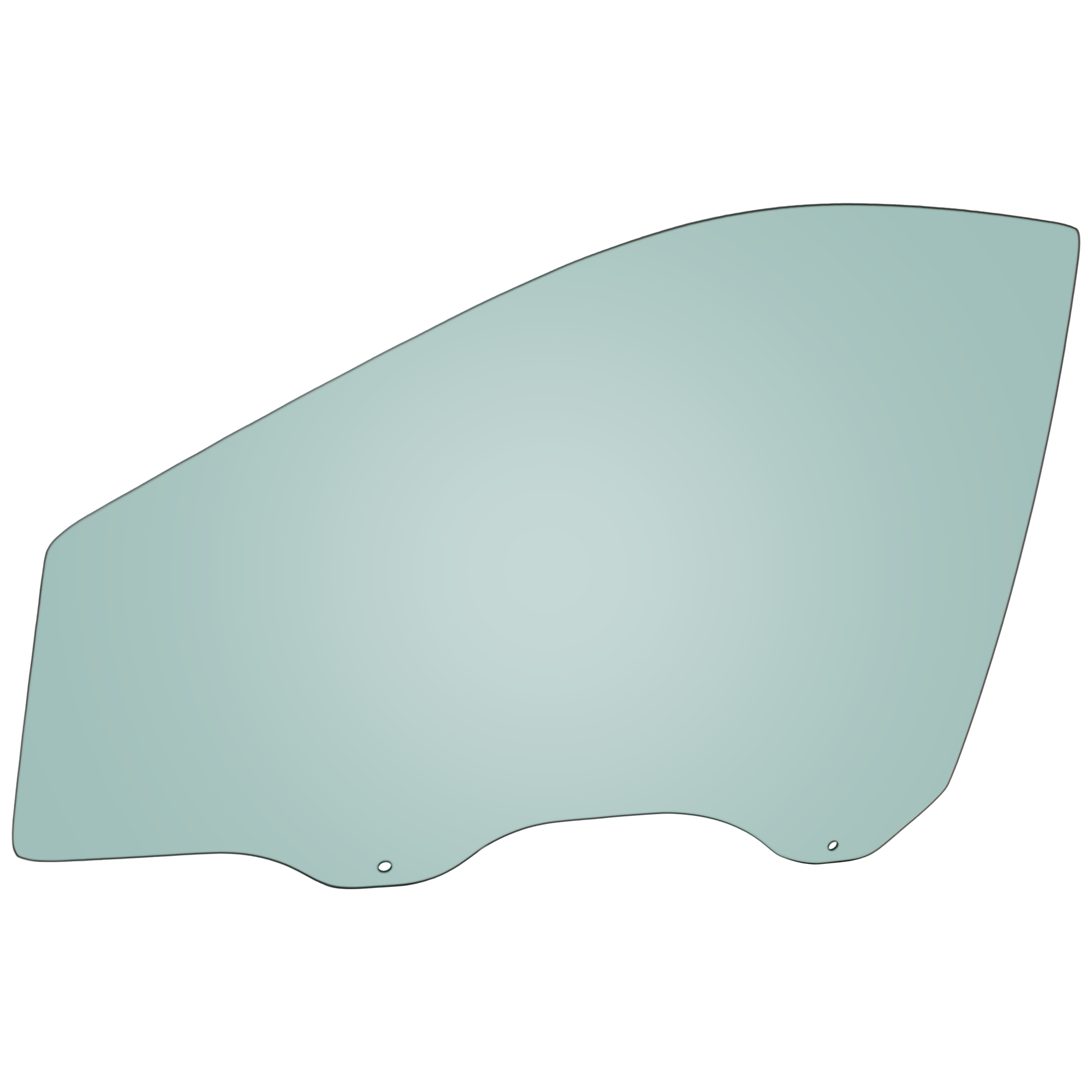 AM SEDONA 06-14 ENTOURAGE 07-10 FRONT DOOR GLASS LH Green Tint w Solar SKU RK48010018 OEM 824114D010