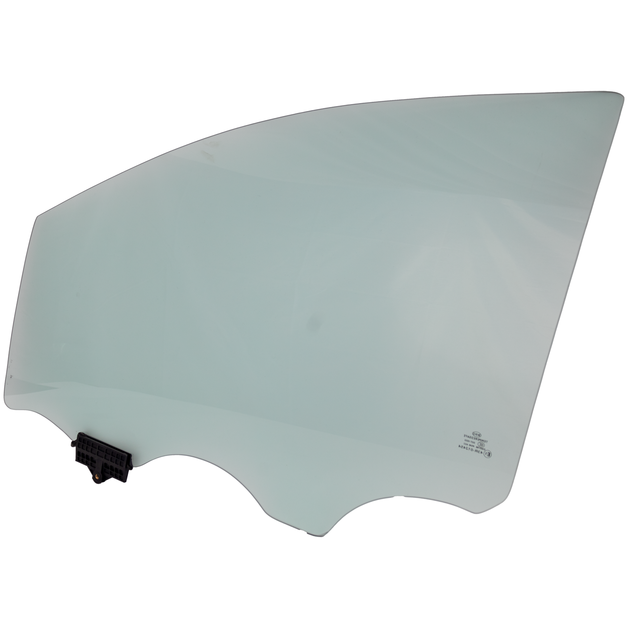 AM SEDONA 15-21 FRONT DOOR GLASS LH Green Tint w Solar Clip SKU RK48010038 OEM 82410A9020