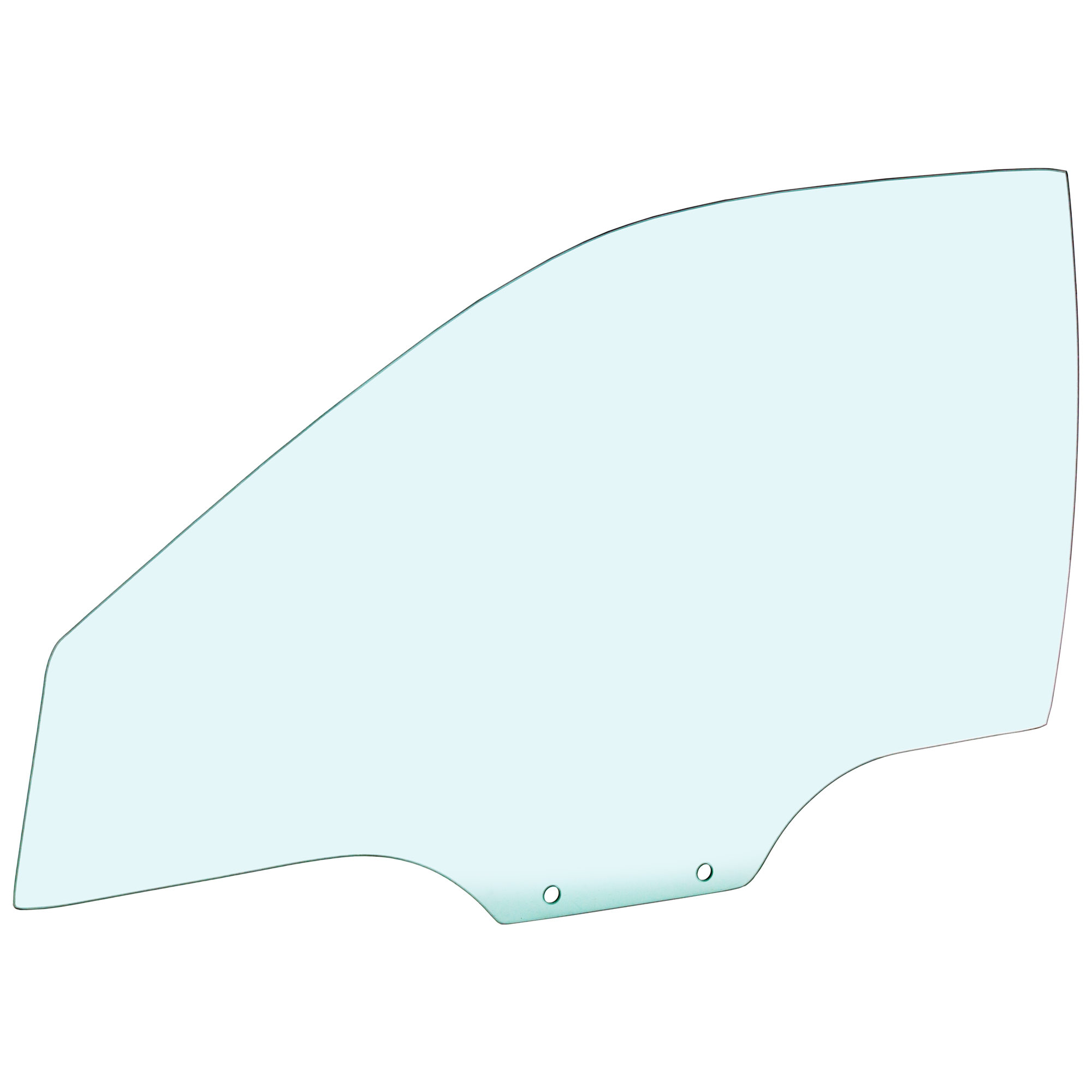 AM KIA SEPHIA 98-01 SPECTRA 00-04 FRONT DOOR GLASS LH Green Tint SKU RK48010046 OEM 0K2A359511