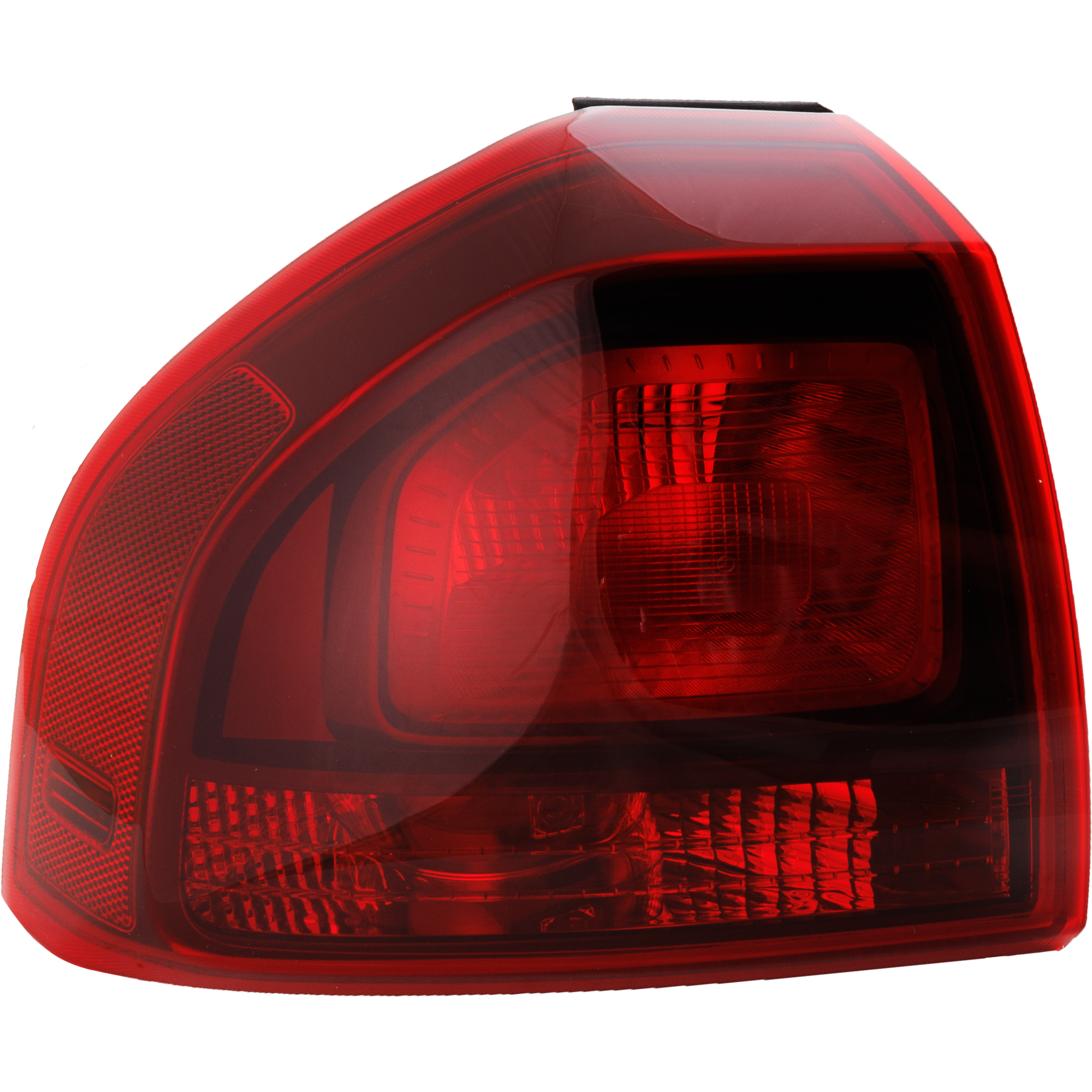 AM NIRO 17-22 TAIL LAMP LH Outer Assembly Bulb Type CAPA SKU RK73010018Q Partslink KI2804148C OEM 92401G5010