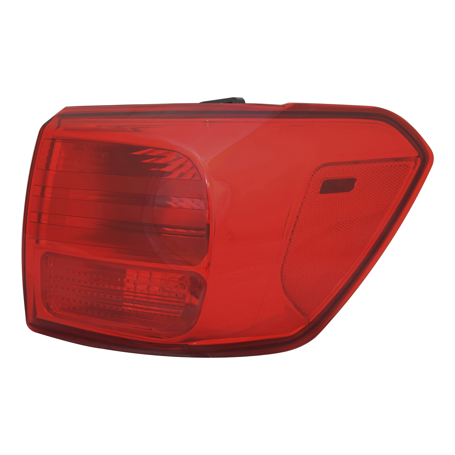 AM SEDONA 16-18 TAIL LAMP RH Outer Assembly Halogen Bulb Type CAPA SKU RK73010019Q Partslink KI2805144C OEM 92402A9420