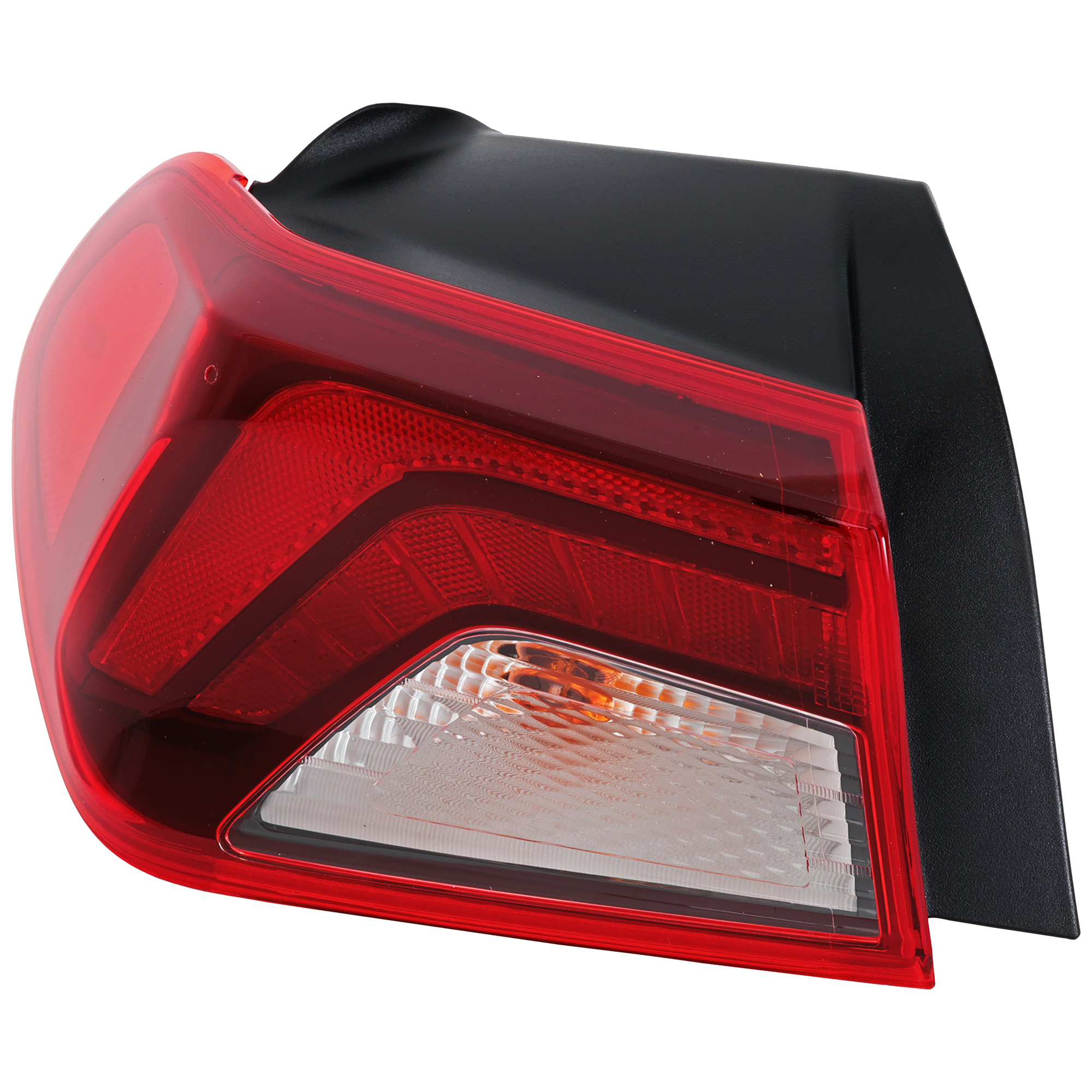 AM K5-21-24 TAIL LAMP LH Outer Assembly Halogen Standard Type EX LX LXS Models CAPA SKU RK73010100AQ Partslink KI2804162C OEM 92401L3000