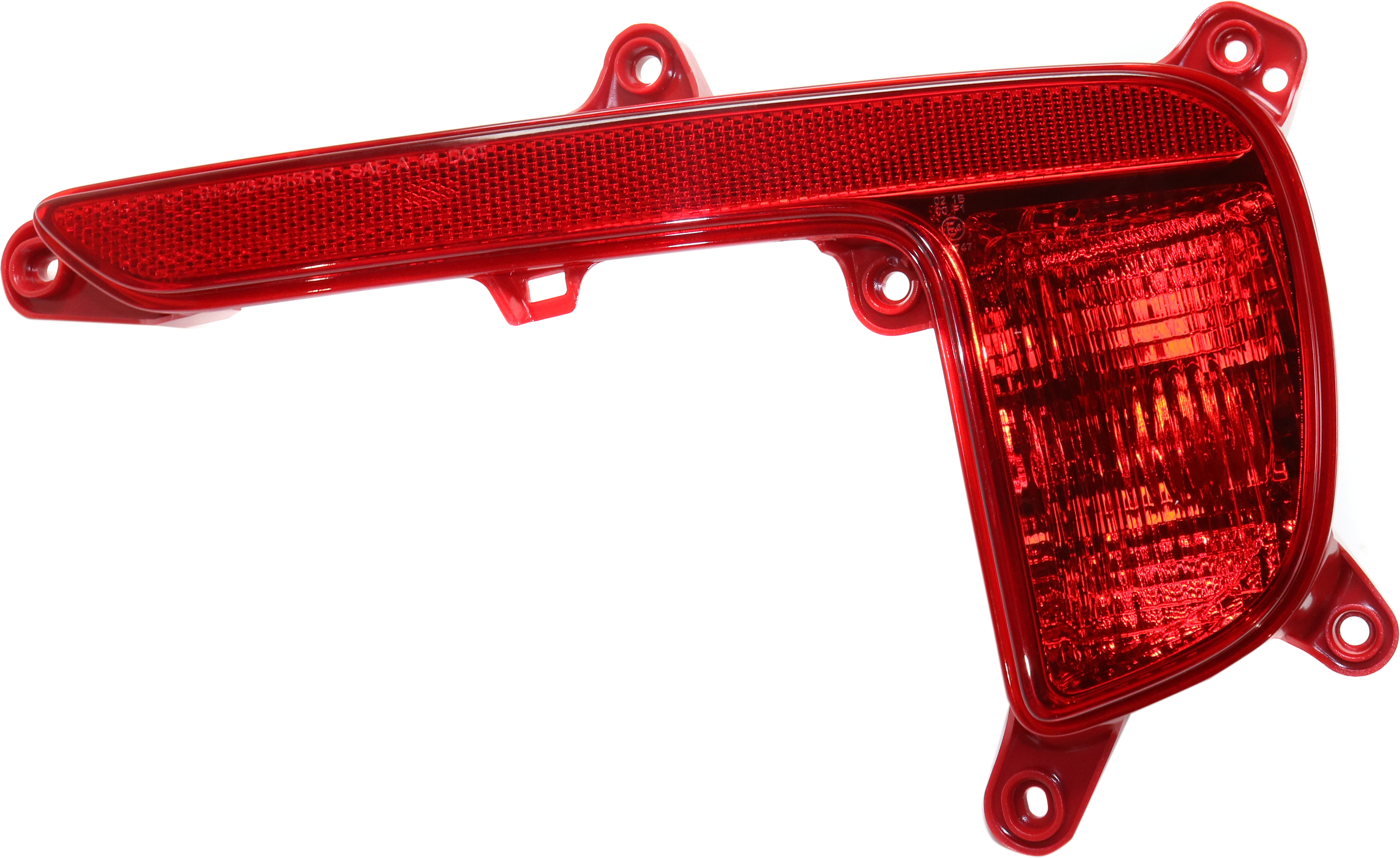AM RIO 16-17 REAR BUMPER REFLECTOR RH Hatchback CAPA SKU RK73490005Q Partslink KI2893101C OEM 924061W700