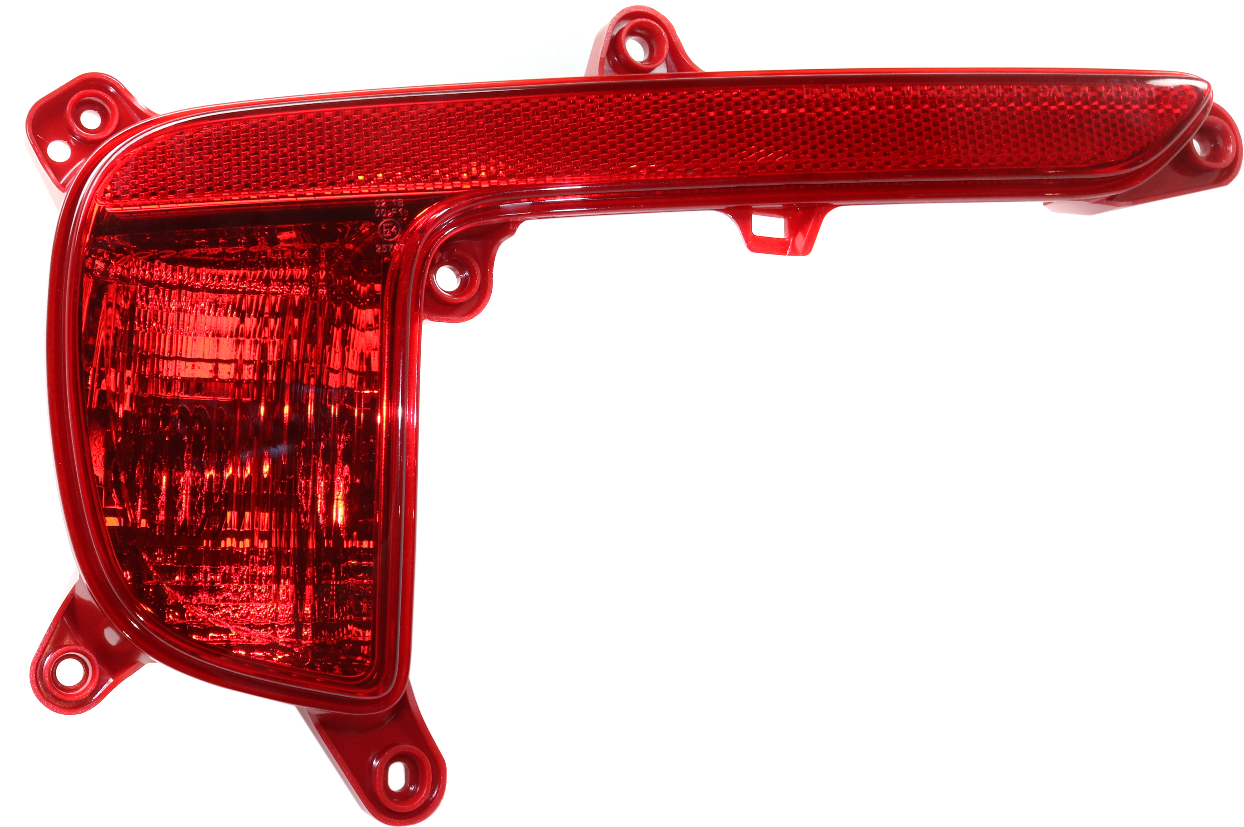 AM RIO 16-17 REAR BUMPER REFLECTOR LH Hatchback CAPA SKU RK73490006Q Partslink KI2892101C OEM 924051W700