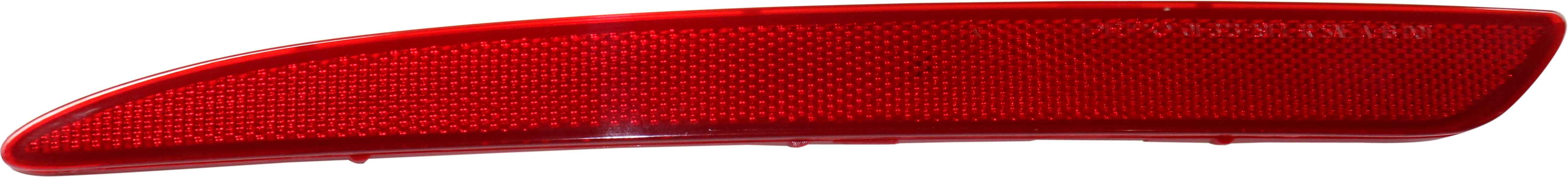 AM OPTIMA 16-18 REAR BUMPER REFLECTOR LH w Dual Exhaust Hole Exc. Hybrid Models USA Built Vehicle CAPA SKU RK73490010Q Partslink KI1184114C OEM 92405D4200
