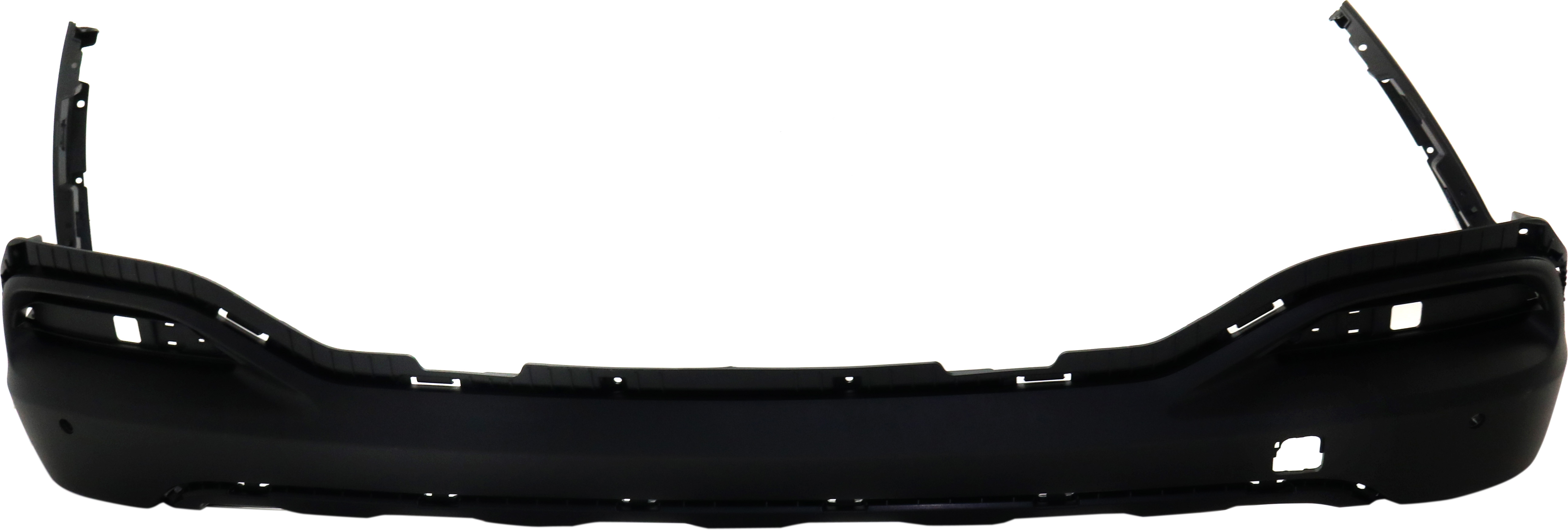 AM SORENTO 16-18 REAR BUMPER COVER Lower Textured w Park Assist Sensor Holes EX L LX Models CAPA SKU RK76010002Q Partslink KI1115107C OEM 86610C6050