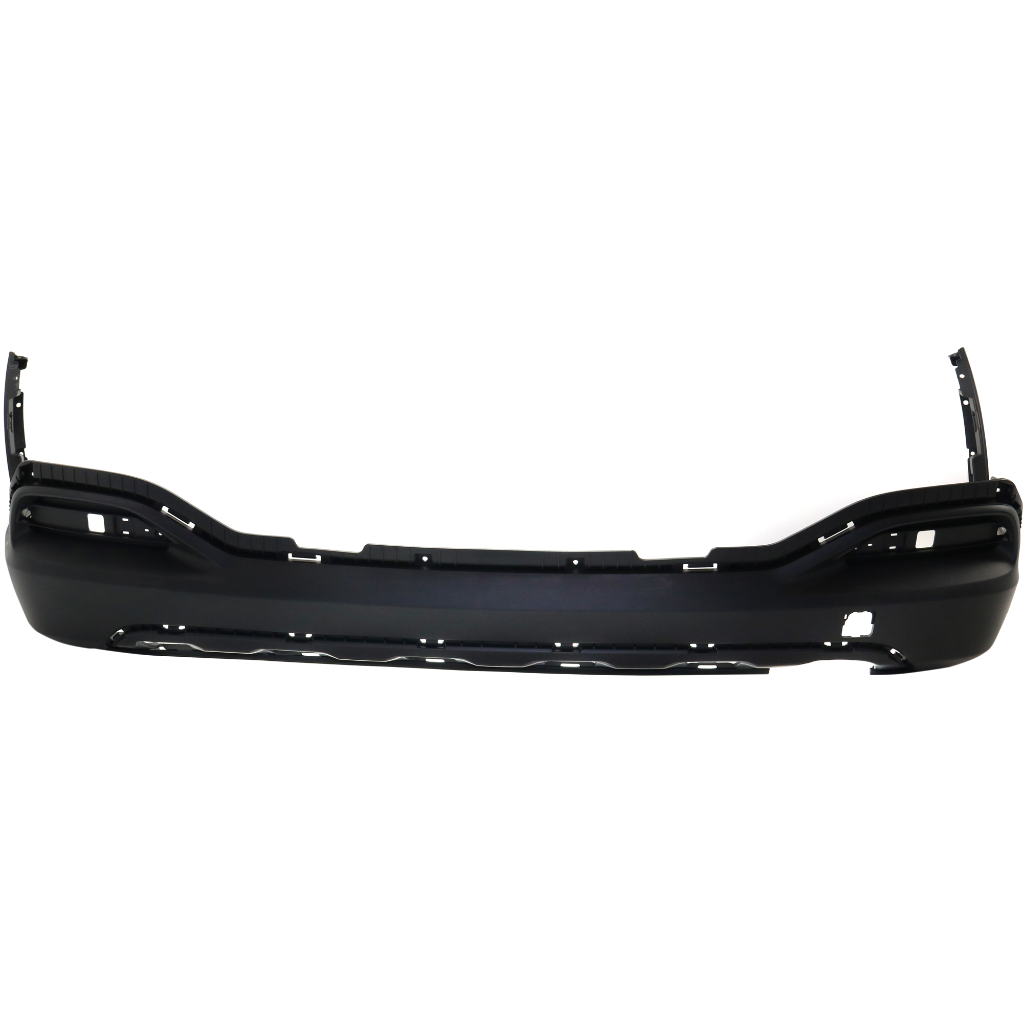 AM SORENTO 16-18 REAR BUMPER COVER Lower Textured w o Park Assist Sensor Holes EX L LX Models CAPA SKU RK76010003Q Partslink KI1115106C OEM 86612C6050