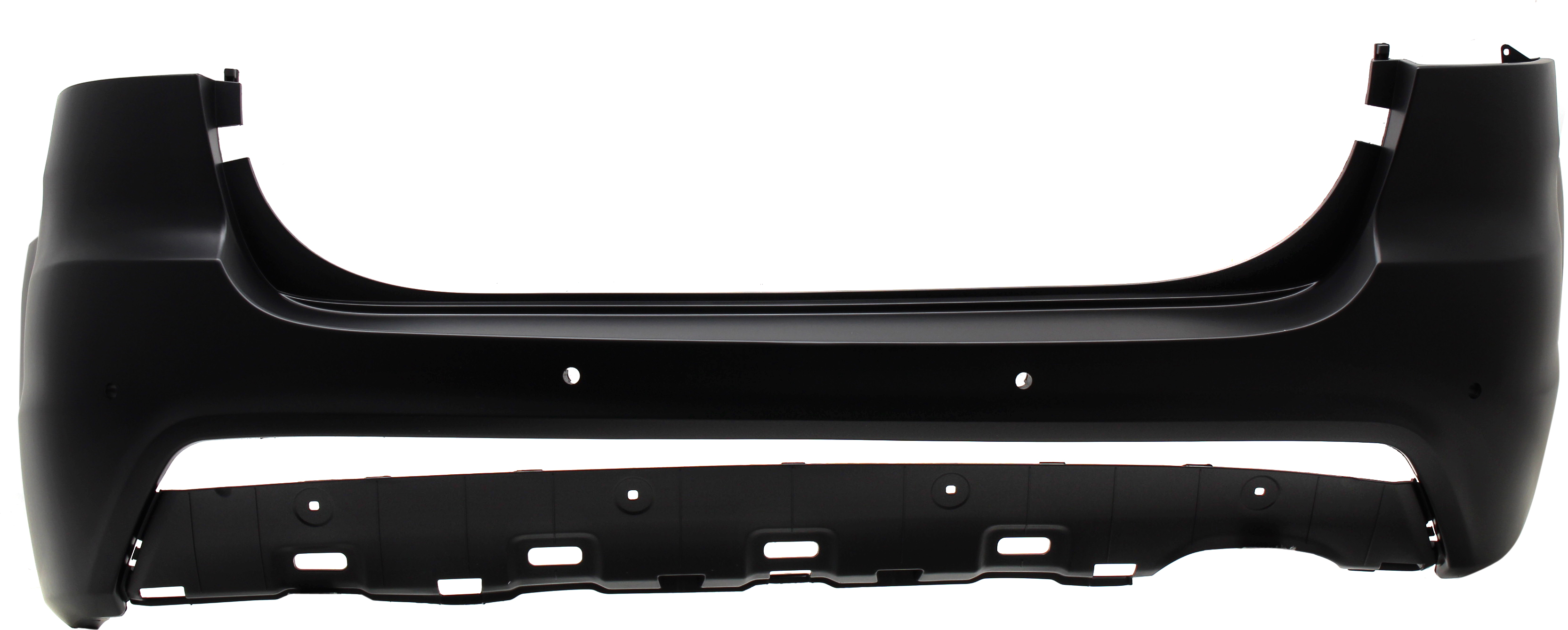 AM SORENTO 11-13 REAR BUMPER COVER Primed w Sport Pkg w Park Assist Snsr Holes SKU RK76010004P Partslink KI1100178 OEM 866101U200