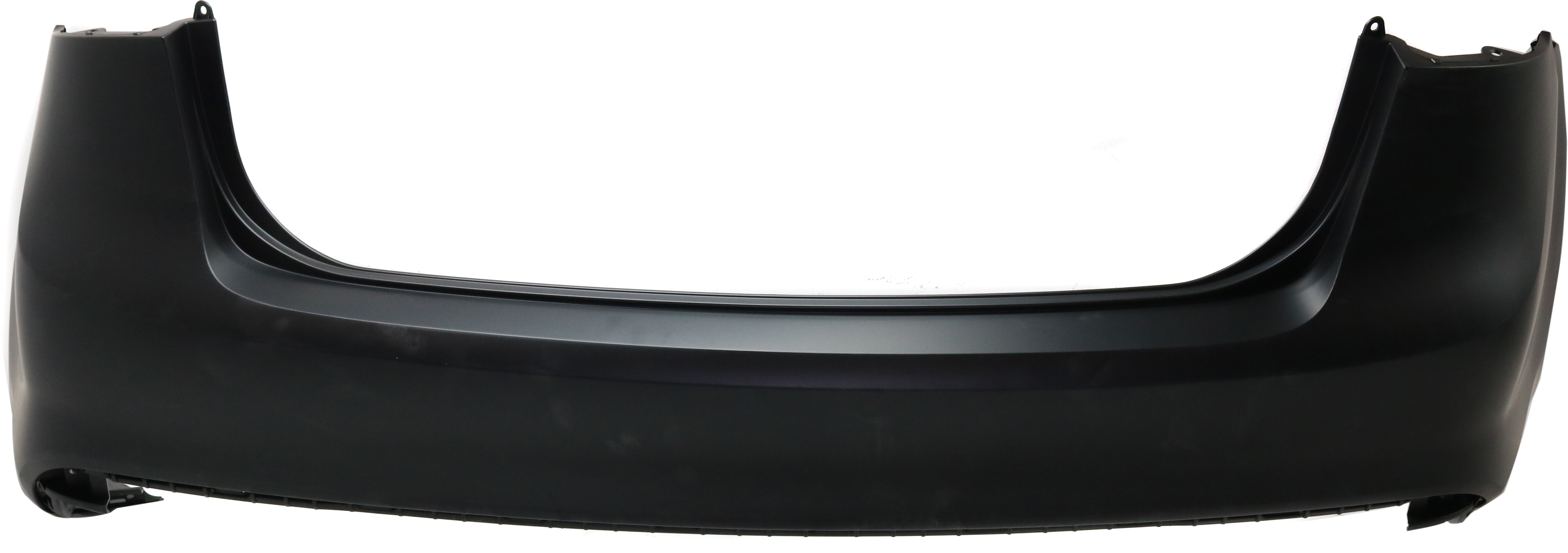 AM FORTE 17-18 REAR BUMPER COVER Upper Primed CAPA SKU RK76010007PQ Partslink KI1100208C OEM 86611B0000