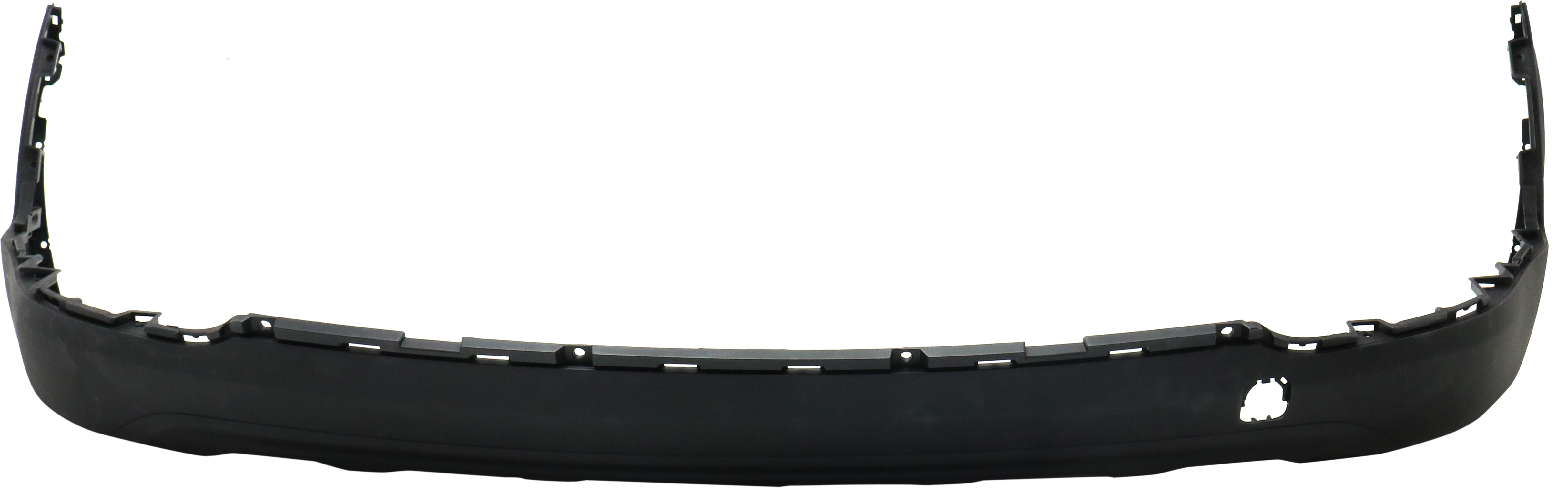 AM SPORTAGE 17-19 REAR BUMPER COVER Lower Textured EX LX Models w o Parking Aid Snsr Holes CAPA SKU RK76010008Q Partslink KI1115109C OEM 86612D9000