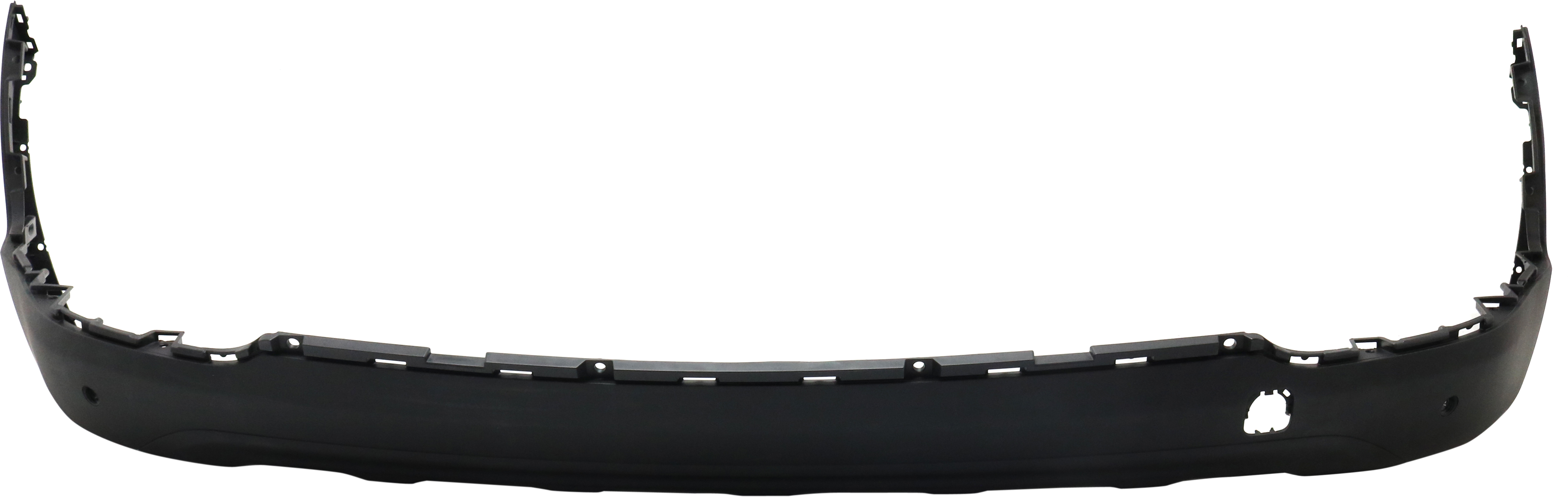 AM SPORTAGE 17-19 REAR BUMPER COVER Lower Textured EX LX Models w Parking Aid Snsr Holes CAPA SKU RK76010009Q Partslink KI1115110C OEM 86612D9100