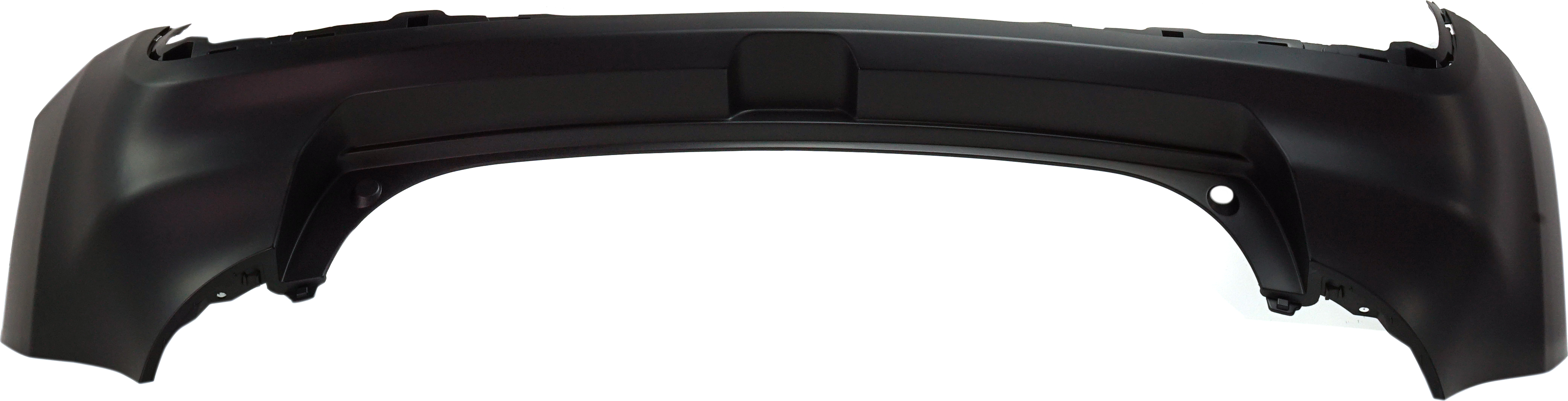 AM SOUL 17-19 REAR BUMPER COVER Upper Primed Base LX + EX w o Blind Spot Detection Models SKU RK76010015P Partslink KI1114106 OEM 86611B2500