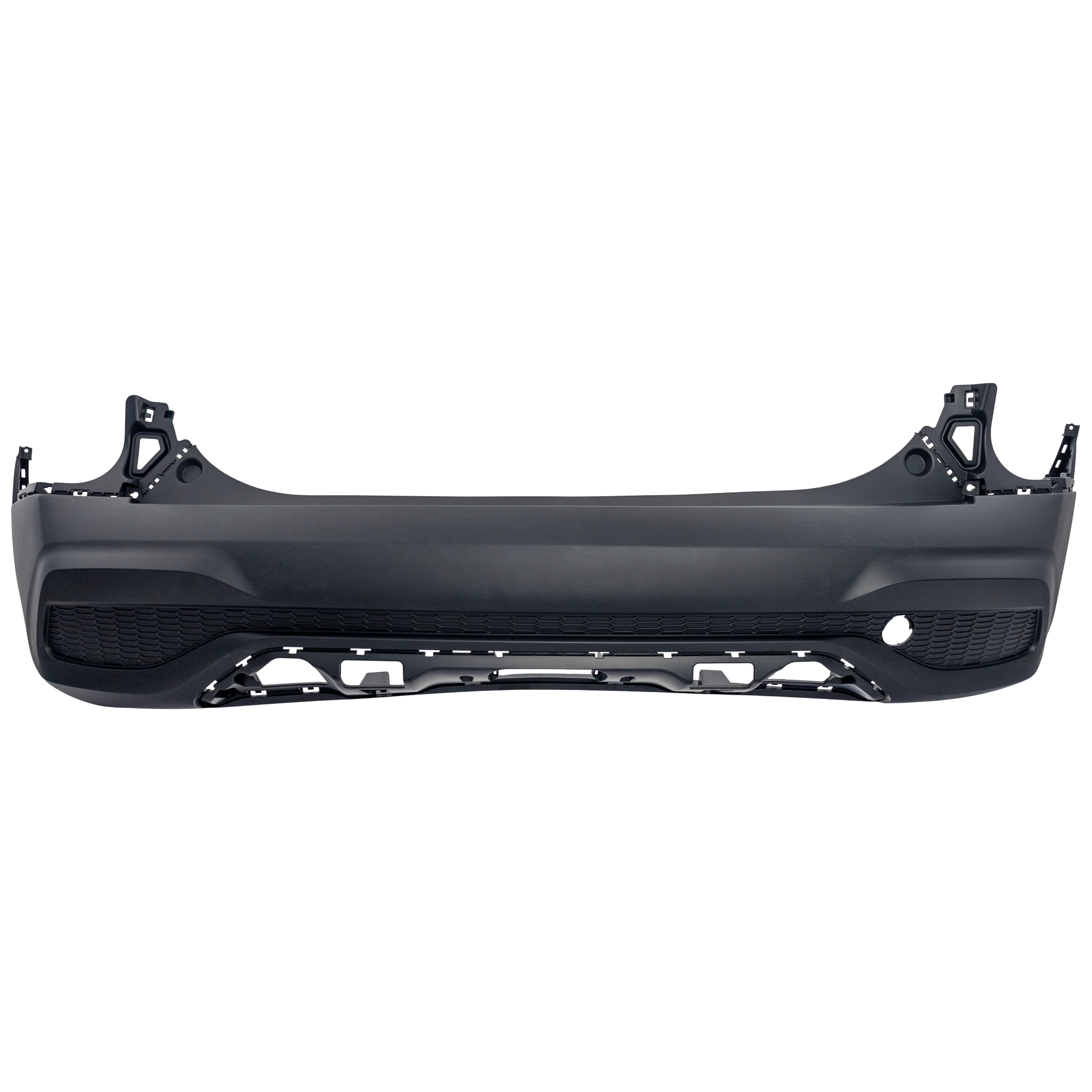 AM SELTOS 21-23 REAR BUMPER COVER Textured AWD LX Model CAPA SKU RK76010029Q Partslink KI1100229C OEM 86612Q5000