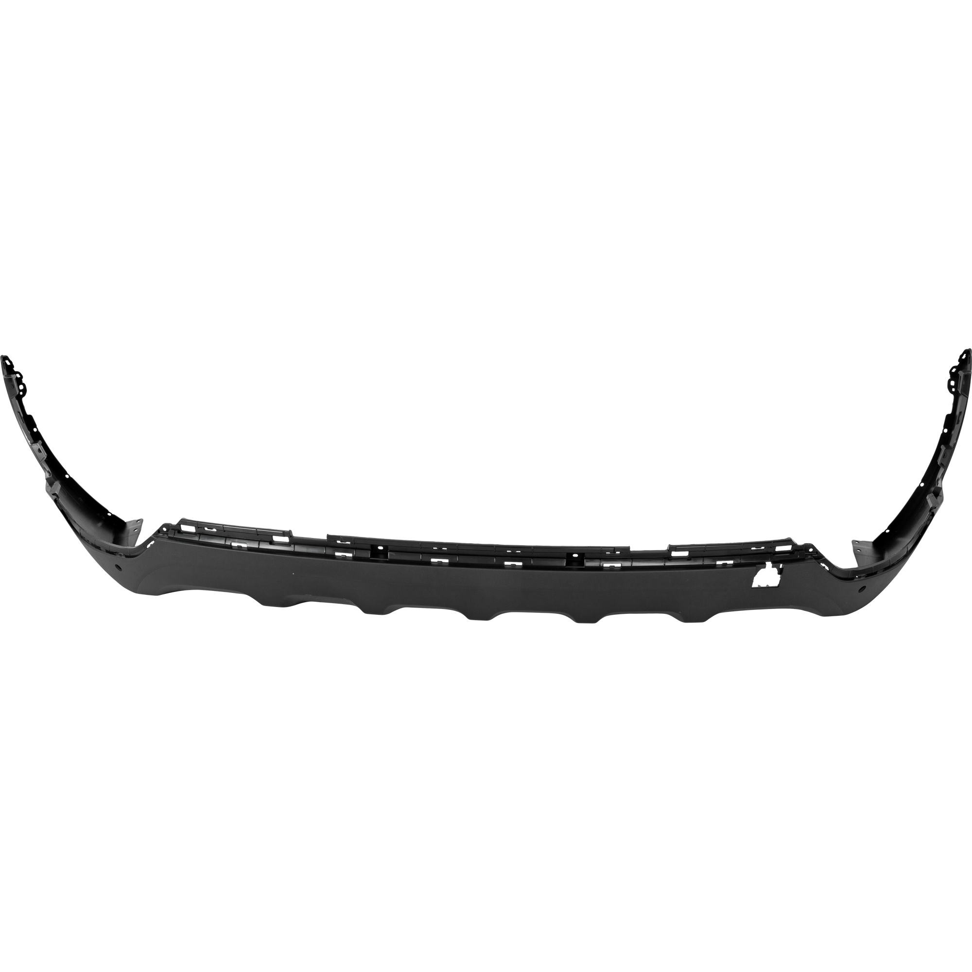 AM SPORTAGE 20-22 REAR BUMPER COVER Lower Textured w Parking Aid Sensor Hole w o Skid Plate CAPA SKU RK76010031Q Partslink KI1115129C OEM 86650D9500