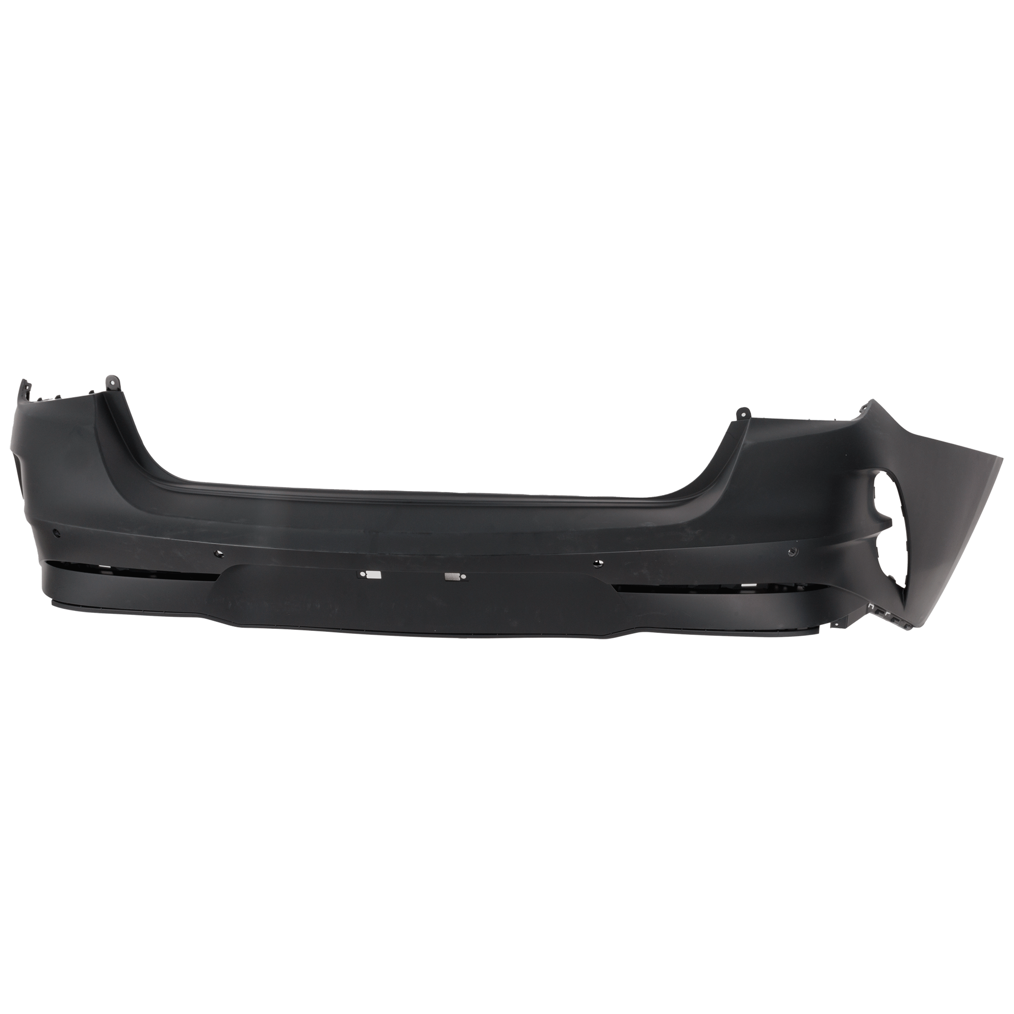 AM K5-21-24 REAR BUMPER COVER Upper Primed GT Model w Parking Aid Sensor Holes SKU RK76010044P Partslink KI1100236 OEM 86610L3300