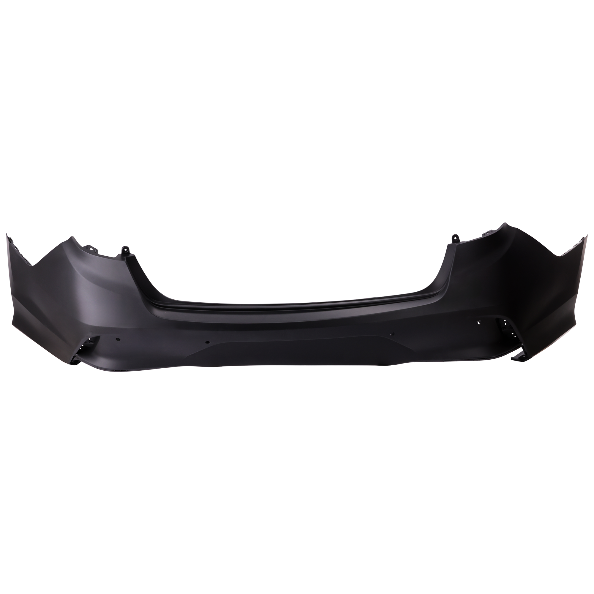 AM SONATA 18-19 REAR BUMPER COVER Primed w Rear Object Sensor Holes Hybrid Model SKU RK76010045P Partslink HY1100229 OEM 86610E6710