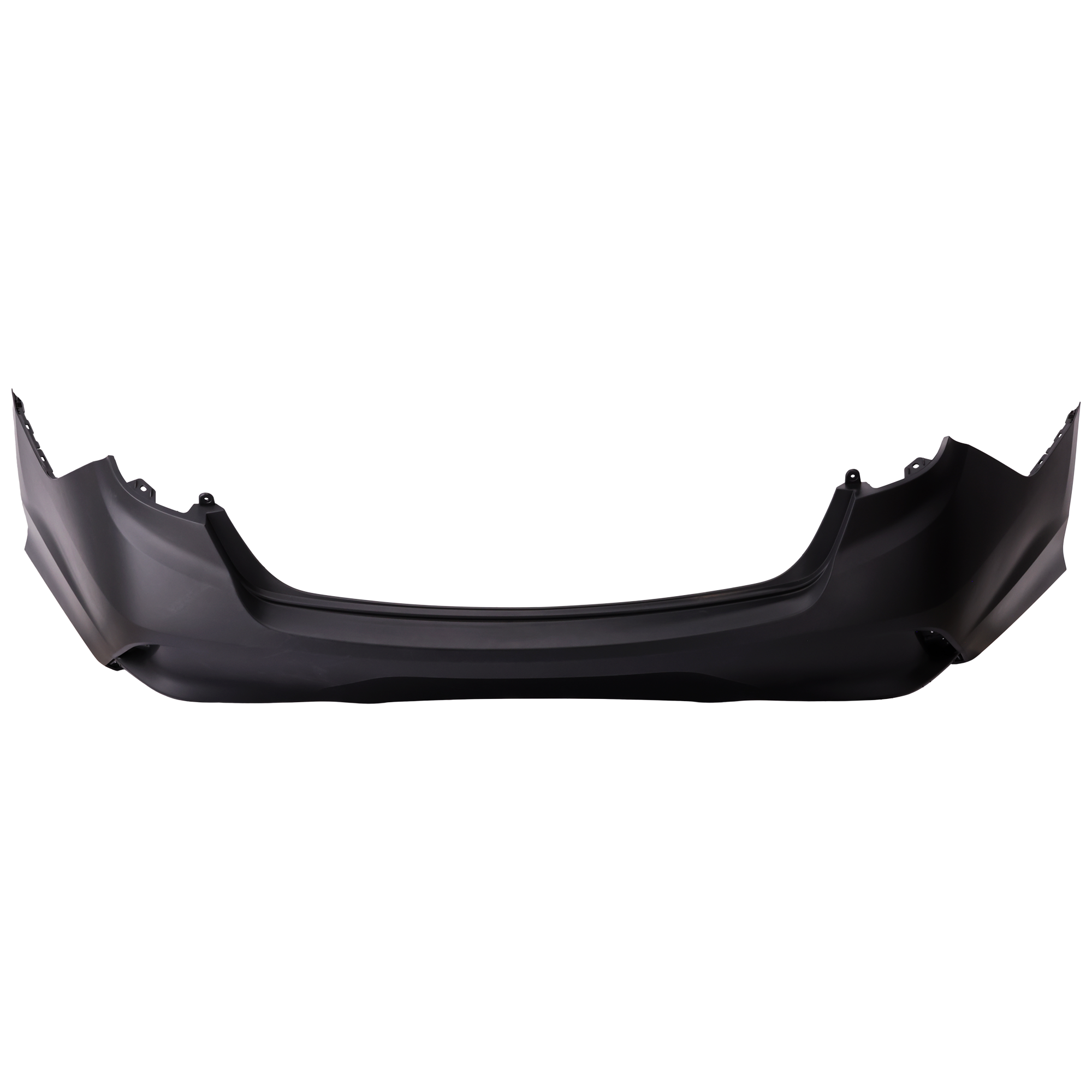 AM SONATA 18-19 REAR BUMPER COVER Primed w o Rear Object Sensor Holes Hybrid Model SKU RK76010046P Partslink HY1100228 OEM 86611E6700