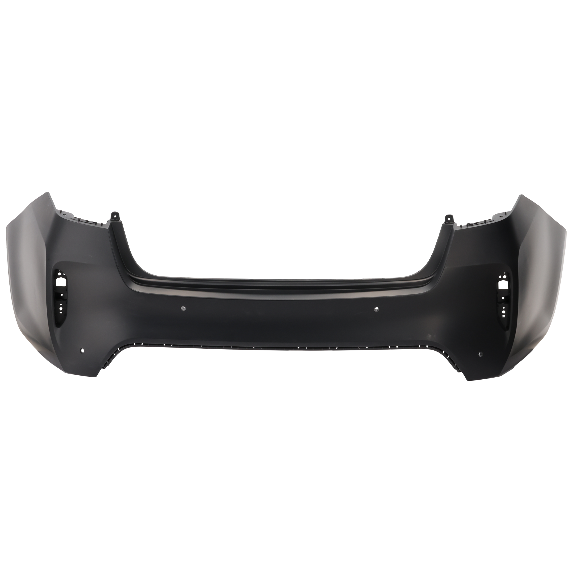 AM OPTIMA 17-19 REAR BUMPER COVER Primed Hybrid Model w Parking Aid Sensor Holes SKU RK76010047P Partslink KI1100218 OEM 86610A8030