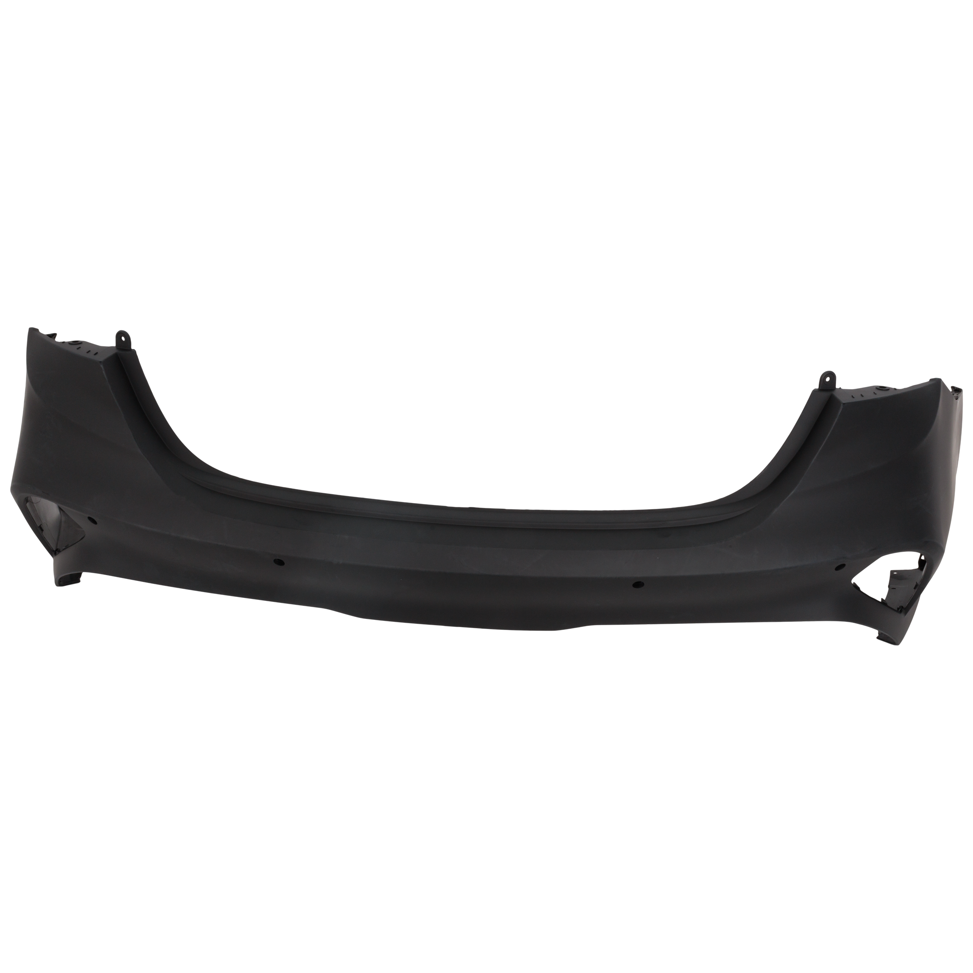 AM FORTE 22-24 REAR BUMPER COVER Primed GT Model w Parking Aid Sensor Holes CAPA SKU RK76010104PQ Partslink KI1100241C OEM 86610M7EA0
