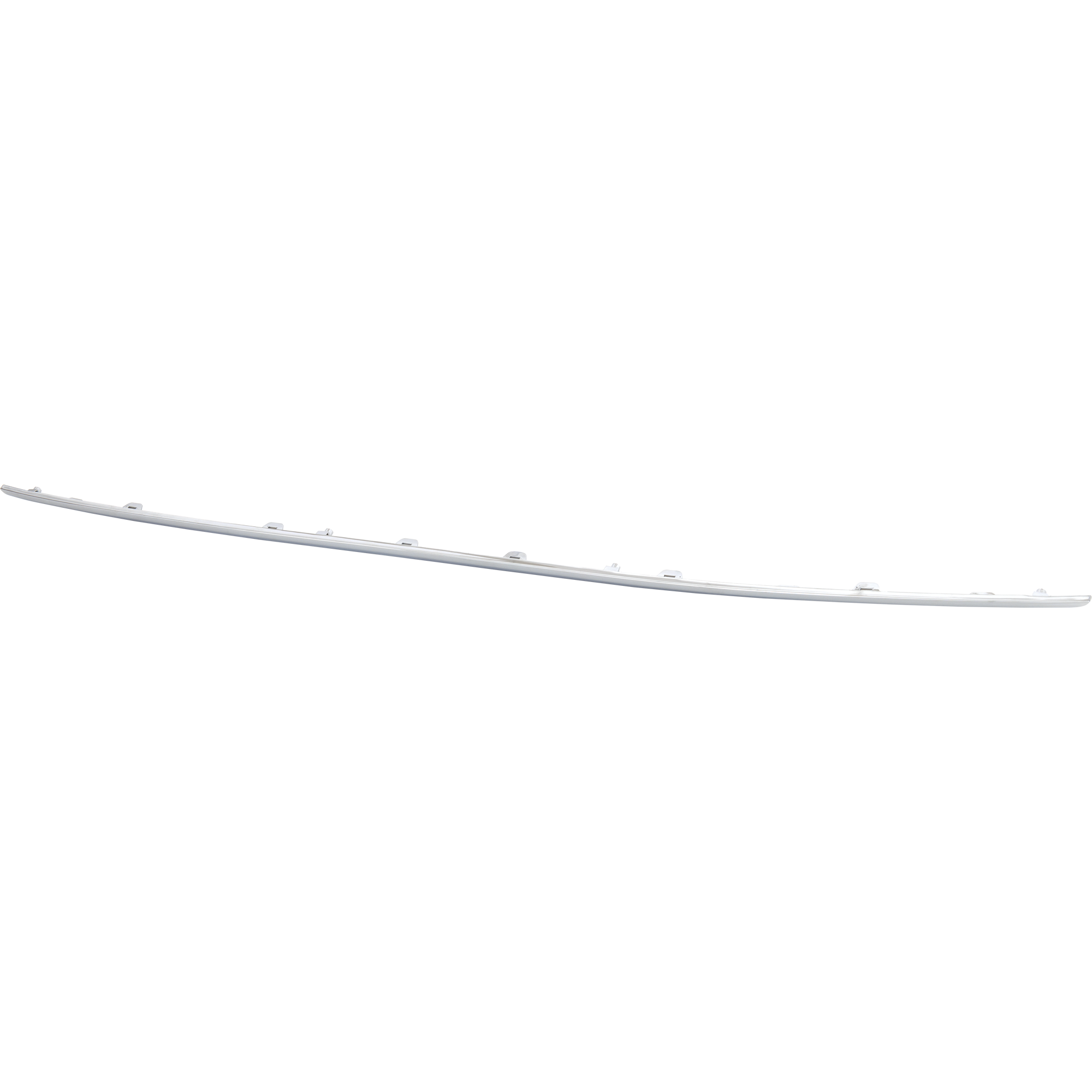 AM SPORTAGE 20-22 REAR BUMPER MOLDING Center Chrome w o Nightfall Edition Package CAPA SKU RK76350002Q Partslink KI1144105C OEM 86688D9500