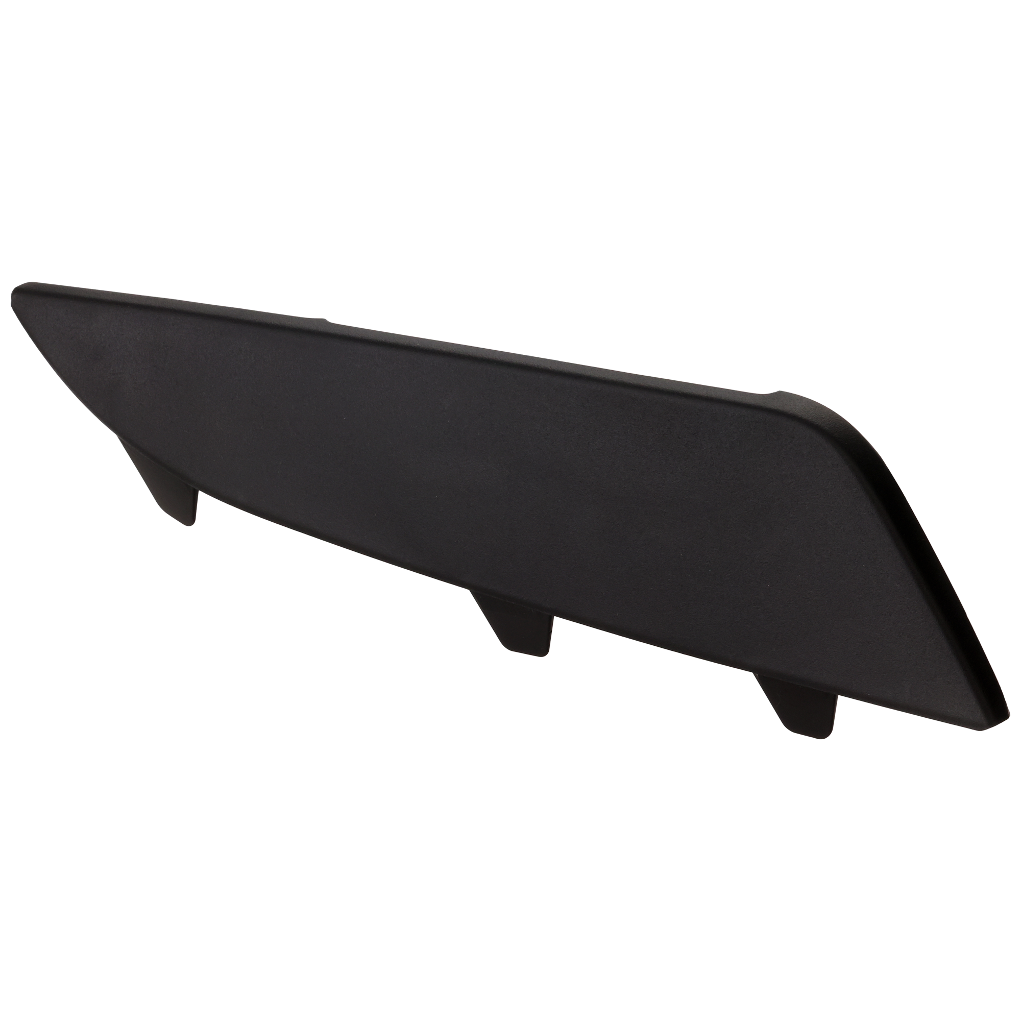 AM K5-21-24 REAR BUMPER MOLDING LH Cover Insert Textured Black EX LX LXS Models SKU RK76350016 Partslink KI1138107 OEM 86697L3000