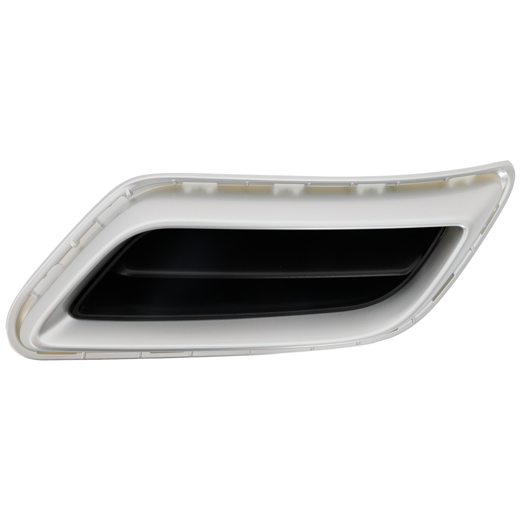 AM K5-21-24 REAR BUMPER MOLDING LH Exhaust Opening Trim Textured Gray GT Line Model SKU RK76350024 Partslink KI1138112 OEM 866C1L3300