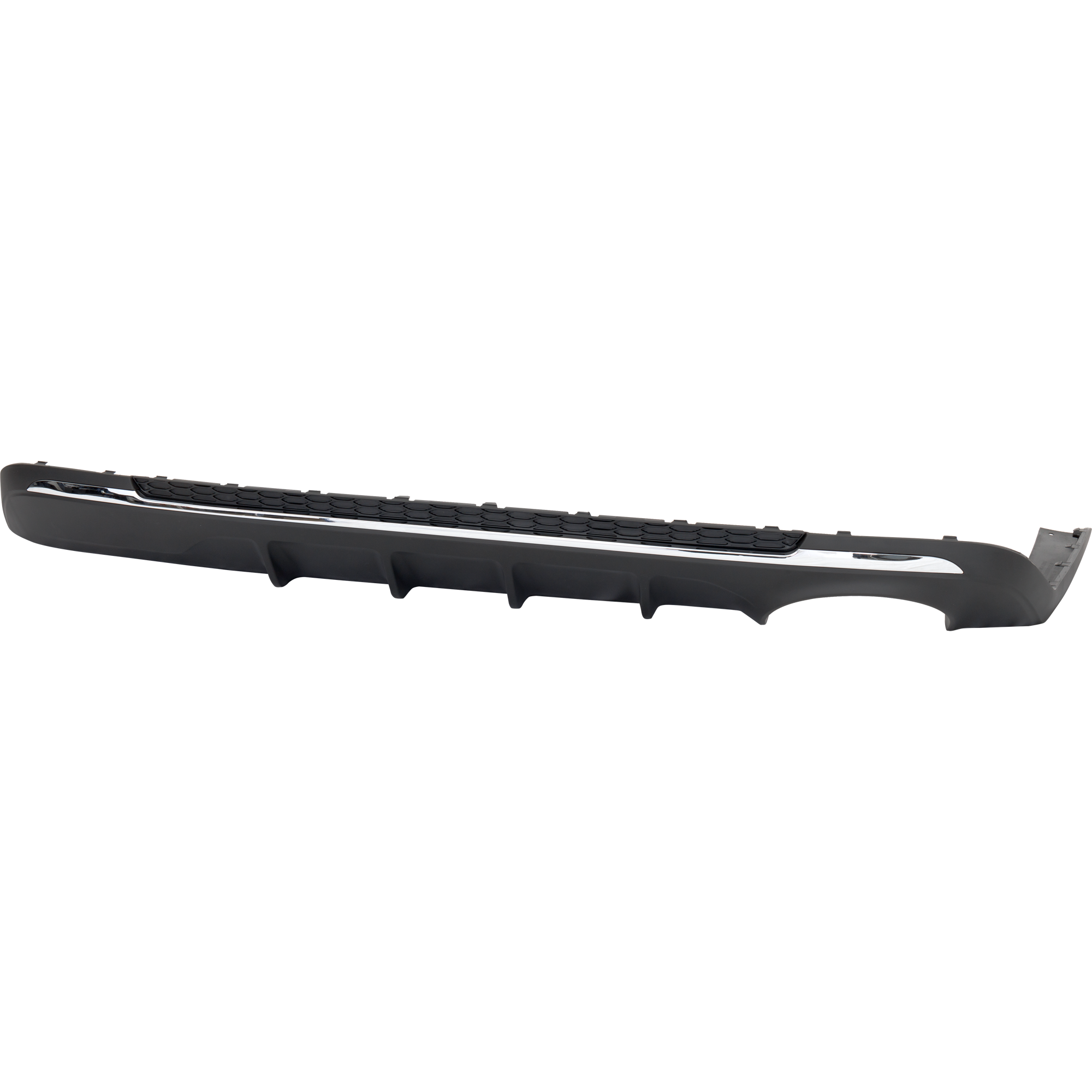 AM OPTIMA 19-20 REAR LOWER VALANCE Textured Gray w Single Exhaust Hole Exc. Hybrid Models SKU RK76430005 Partslink KI1195122 OEM 86690D5500