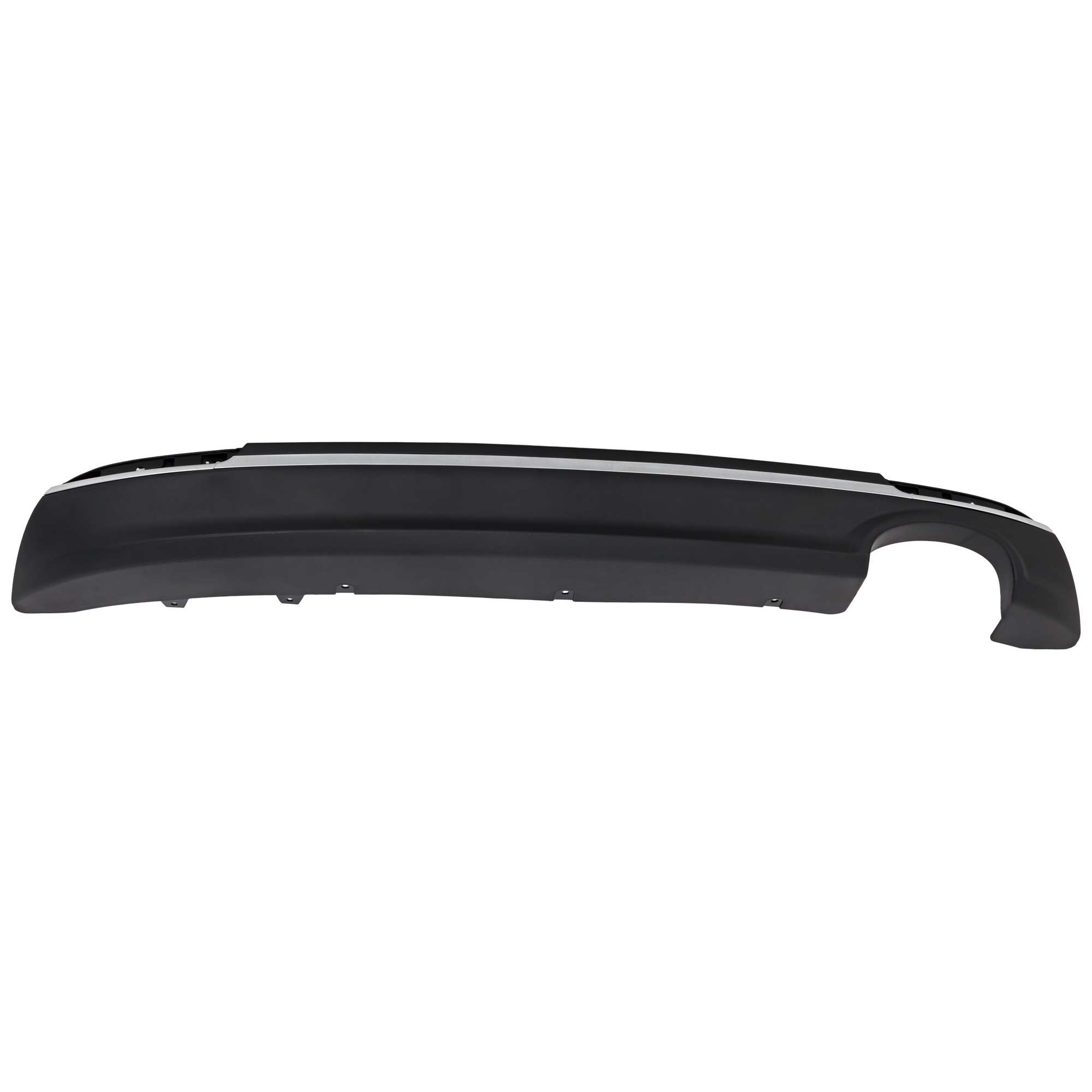 AM OPTIMA 16-18 REAR LOWER VALANCE Lower Cover Textured Black w Single Exhaust Hole USA Built Vehicle Exc. Hybrid Plug In Models SKU RK76430010 Partslink KI1195125 OEM 86690D5000AS