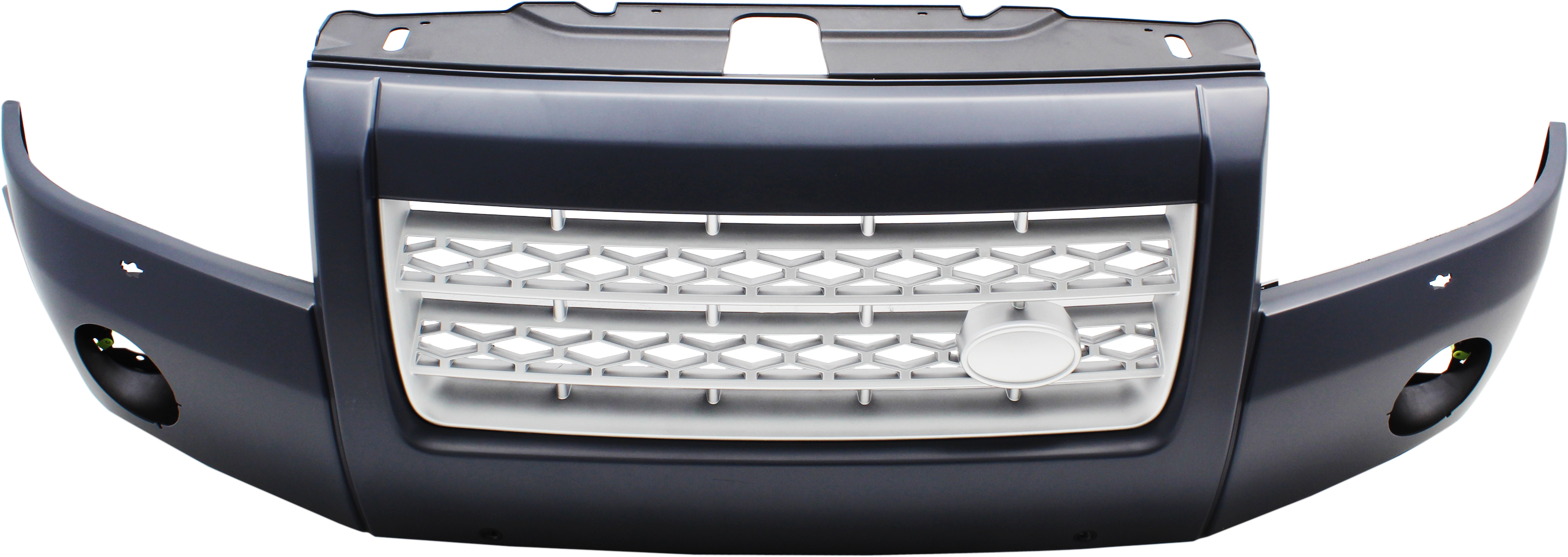 AM LR2-08-08 FRONT BUMPER COVER Primed w Parking Aid Snsr Holes To VIN 058104 SKU RL01030005P Partslink RO1000126 OEM LR006253