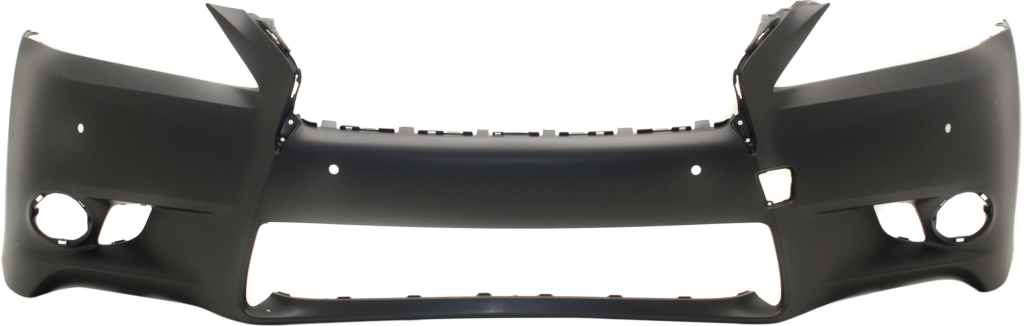 AM GS350 GS450H 14-15 FRONT BUMPER COVER Primed w o F Sport Pkg w Parking Aid Sensor Holes w o Headlight Washer Holes SKU RL01030009P Partslink LX1000281 OEM 521193A965