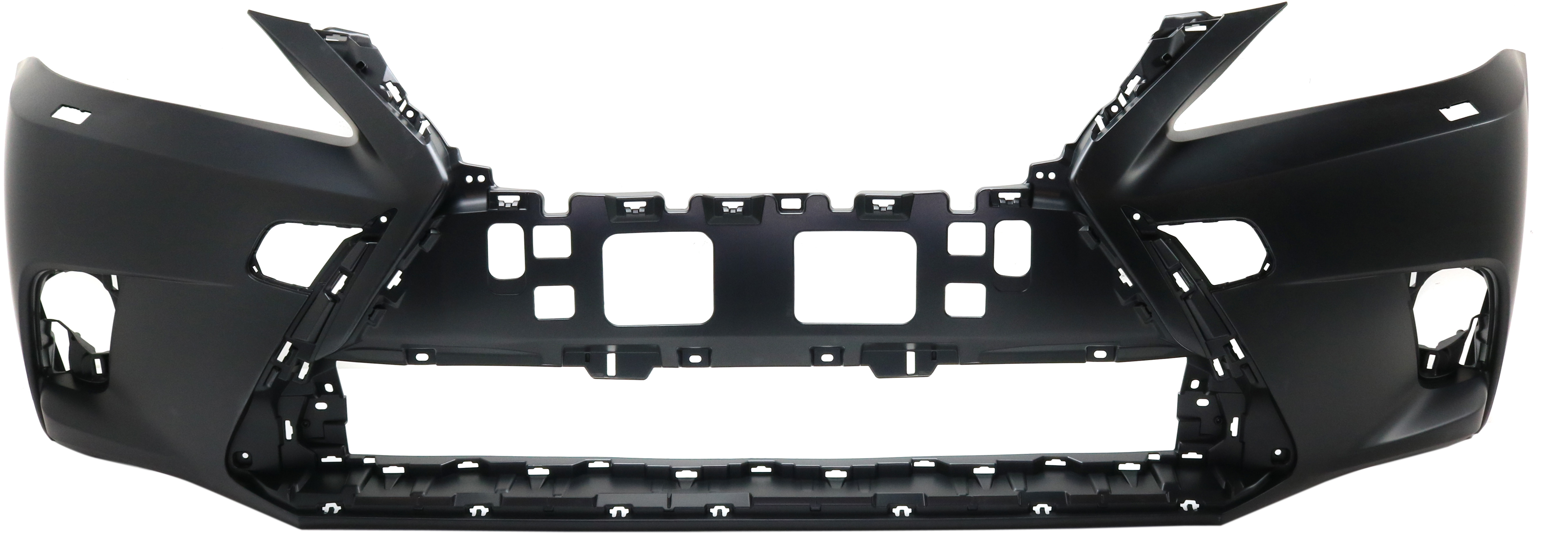 AM CT200H 14-17 FRONT BUMPER COVER Primed w o F Sport Pkg w o Parking Aid Sensor Holes w Headlight Washer Holes SKU RL01030012P Partslink LX1000273 OEM 5211976921