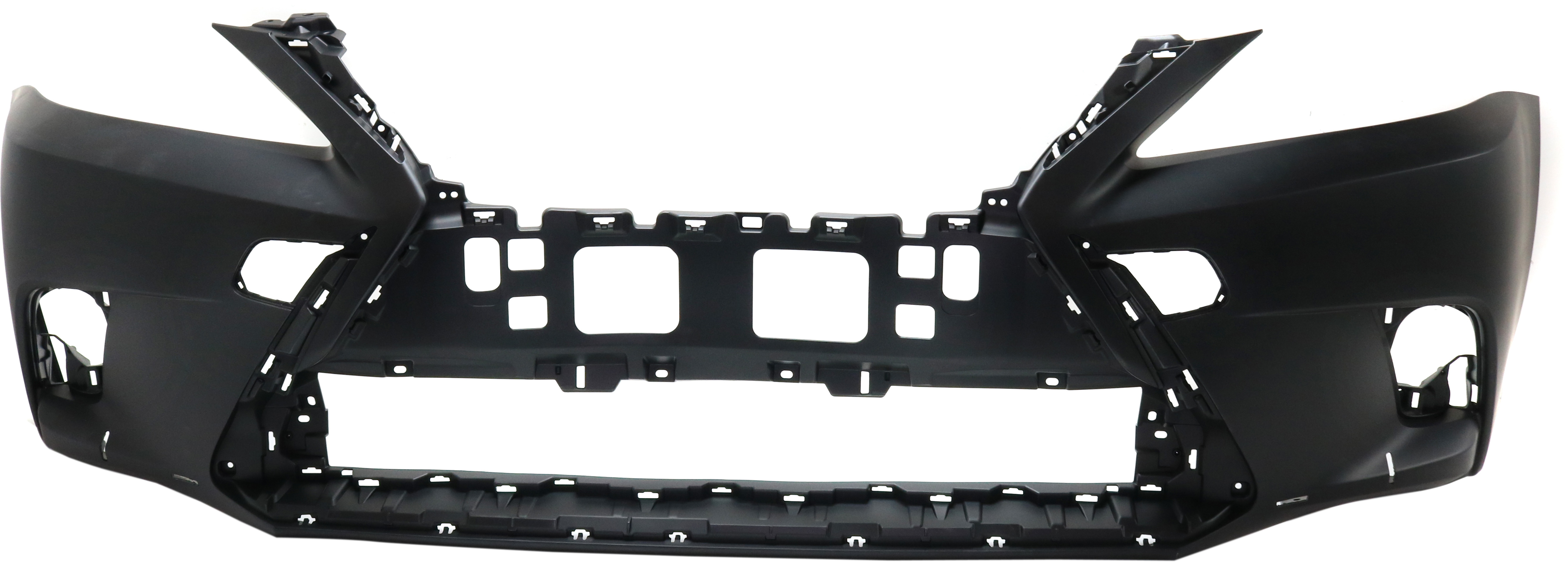 AM CT200H 14-17 FRONT BUMPER COVER Primed w F Sport Pkg w o Parking Aid Sensor Holes and w o HLW Holes SKU RL01030013P Partslink LX1000276 OEM 5211976925