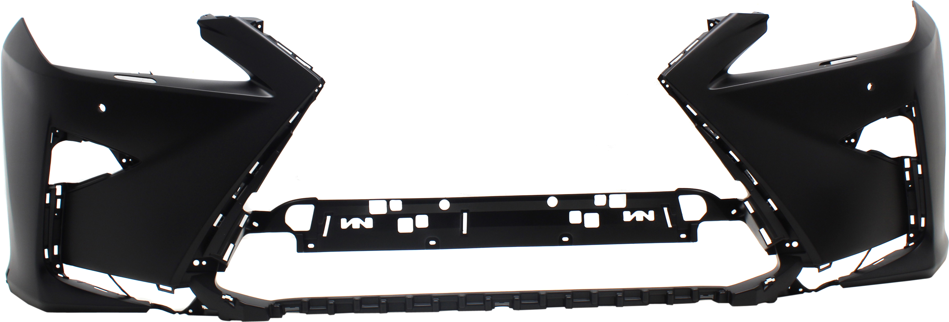 AM RX350-16-19 RX350L RX450HL 18-19 FRONT BUMPER COVER Primed w o F Sport Pkg w Headlight Washer Holes w Parking Aid Sensor Holes RX350 RX350L Japan Built Vehicle SKU RL01030024P Partslink LX1000318 OEM 521194D938