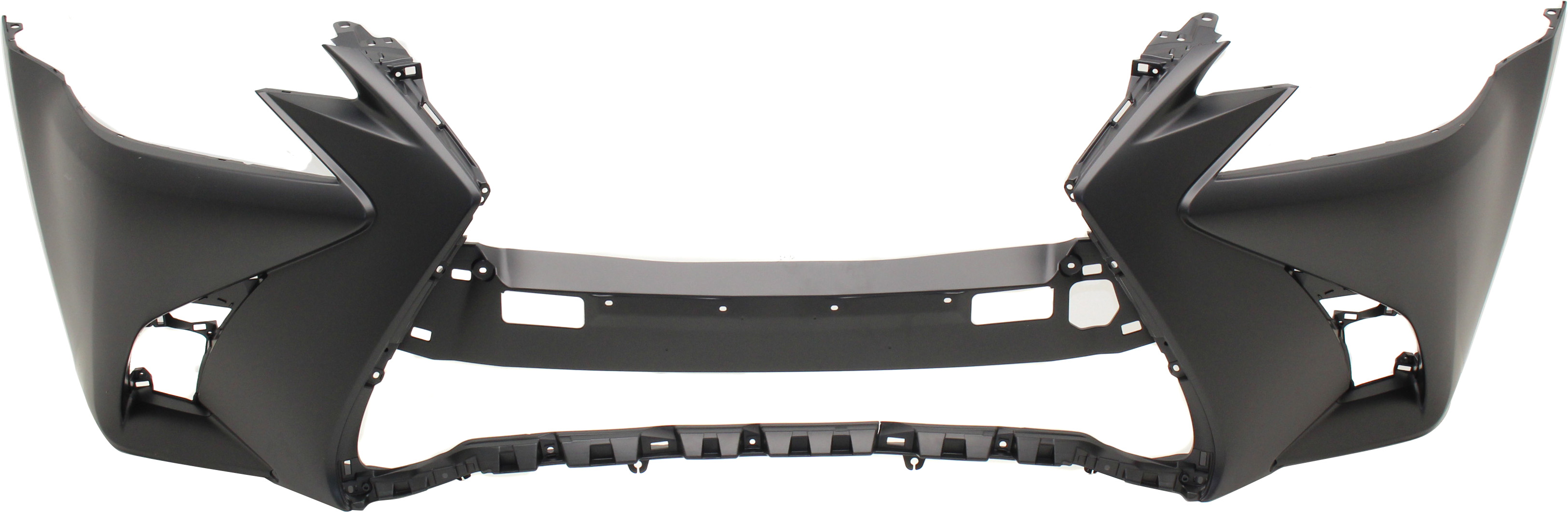 AM GS200T GS300 GS350 GS450H 16-20 FRONT BUMPER COVER Primed w F Sport Pkg w o HLW and Parking Aid Sensor Holes SKU RL01030025P Partslink LX1000319 OEM 521193F960
