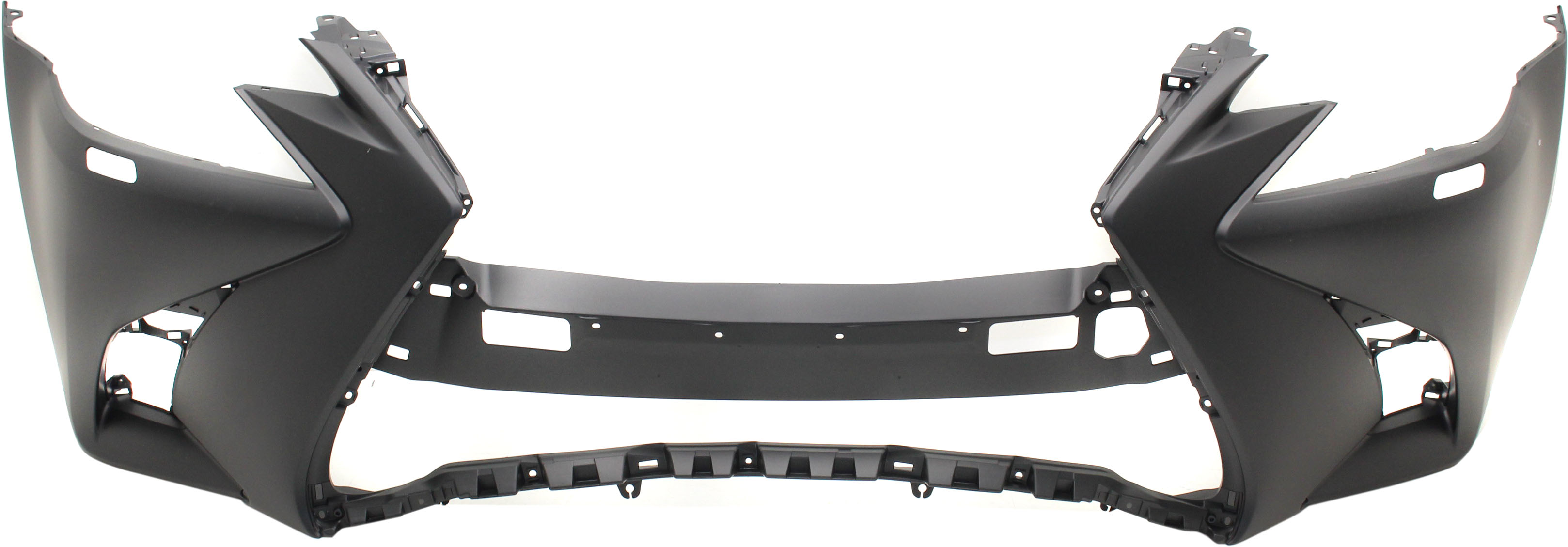 AM GS200T GS300 GS350 GS450H 16-20 FRONT BUMPER COVER Primed w F Sport Pkg w o HLW Holes w o Parking Aid Sensor Holes SKU RL01030026P Partslink LX1000320 OEM 521193F959